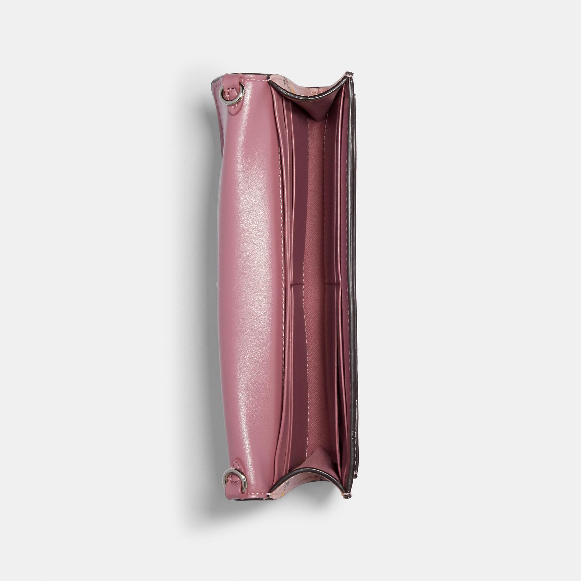 boxed slim envelope wallet with chain