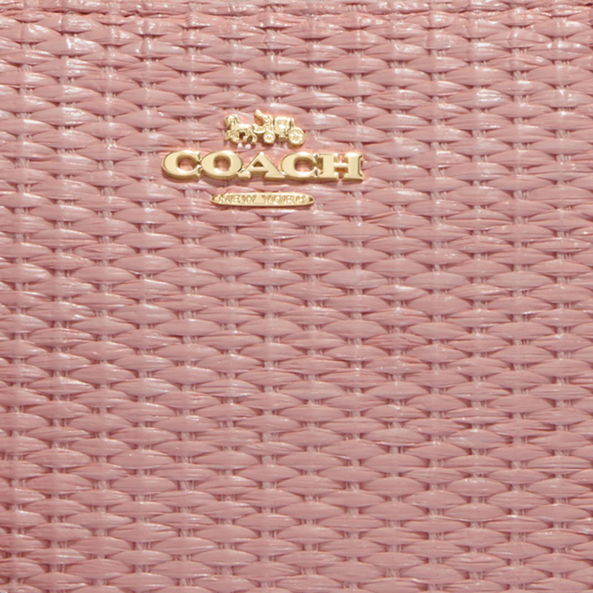 Coach Outlet Nolita 15 In Straw in Pink