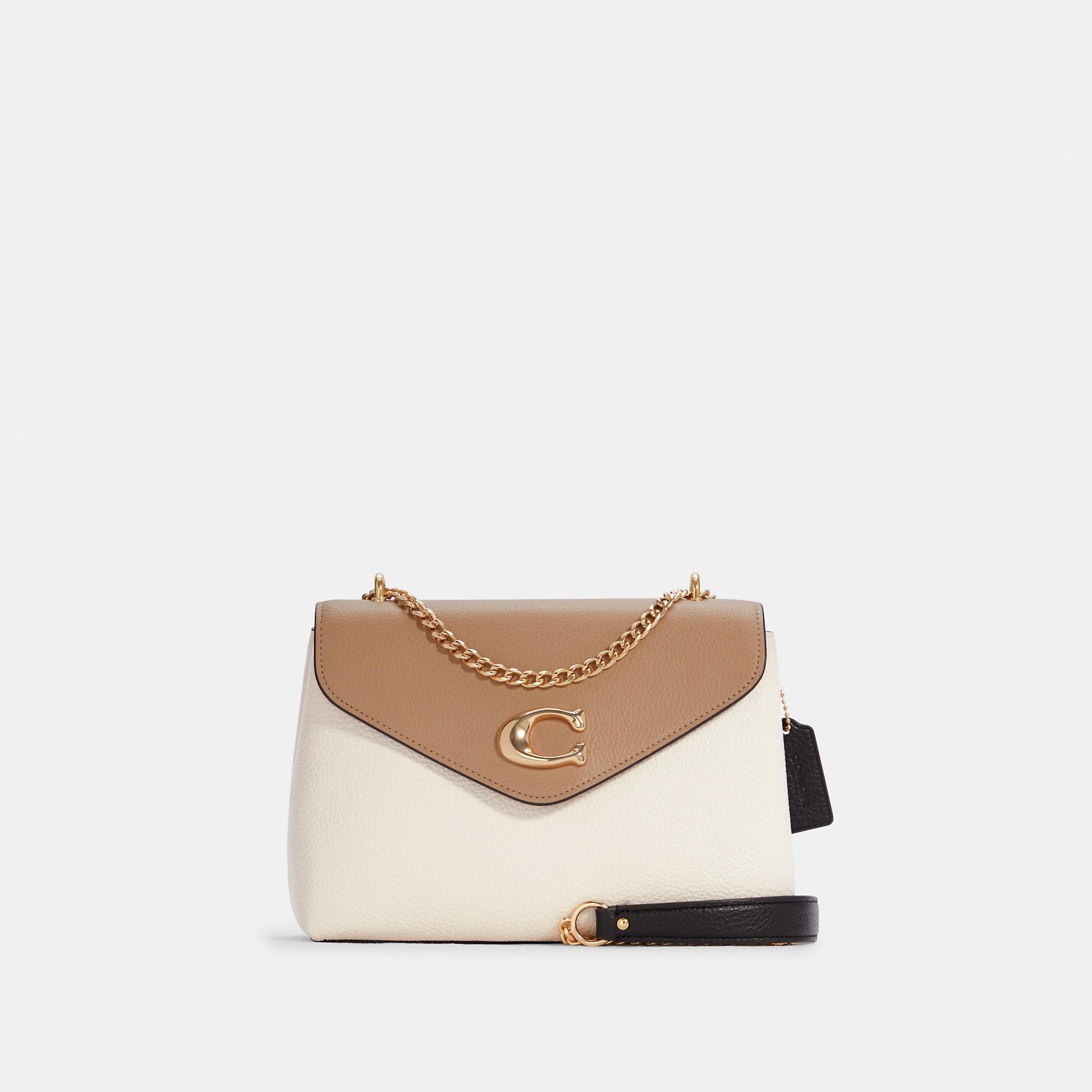 COACH Tammie Shoulder Bag In Colorblock in White | Lyst