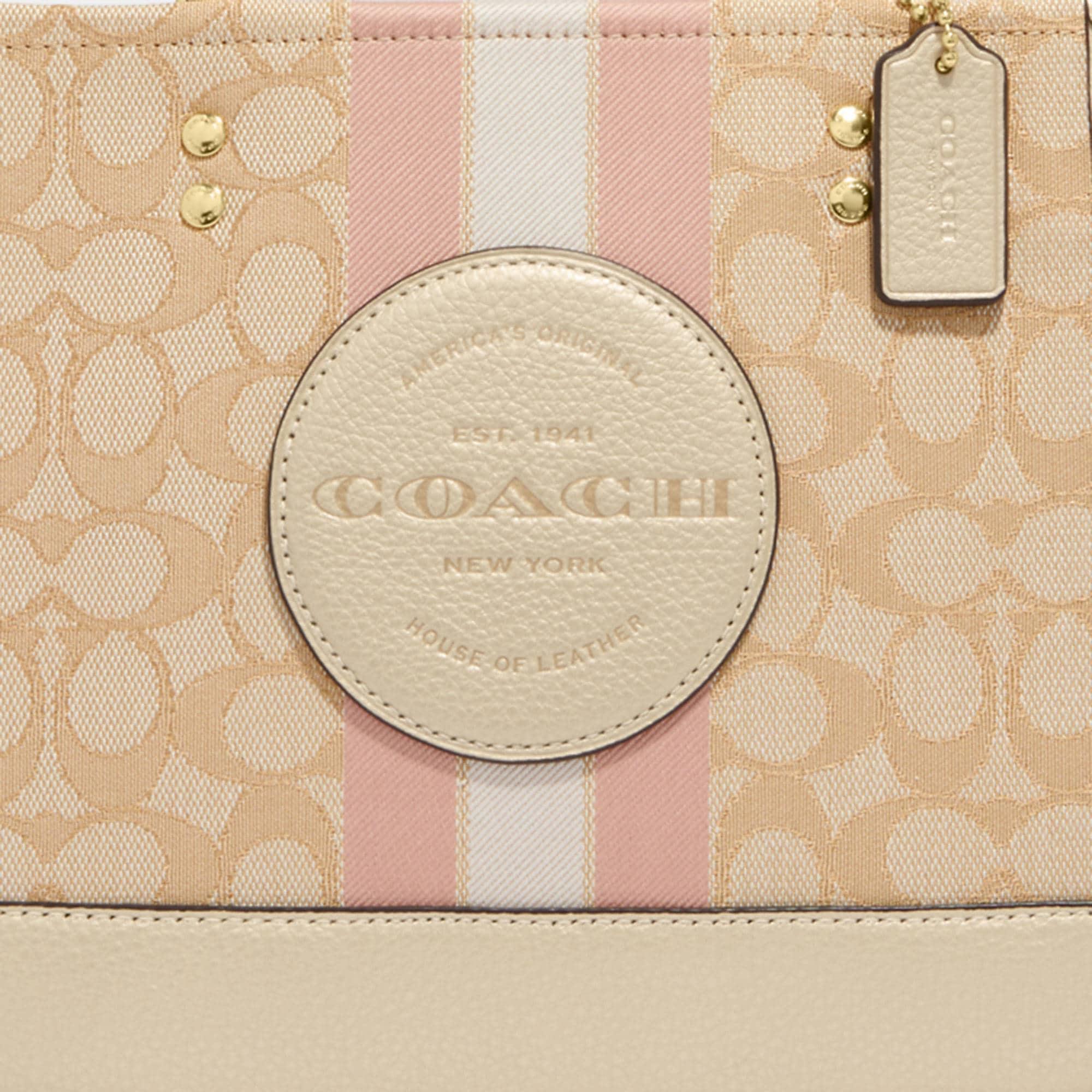 Coach Outlet Dempsey Tote 22 in Pink