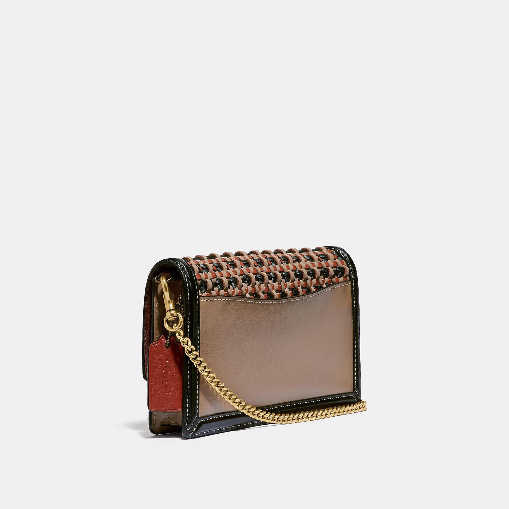 hutton clutch with weaving