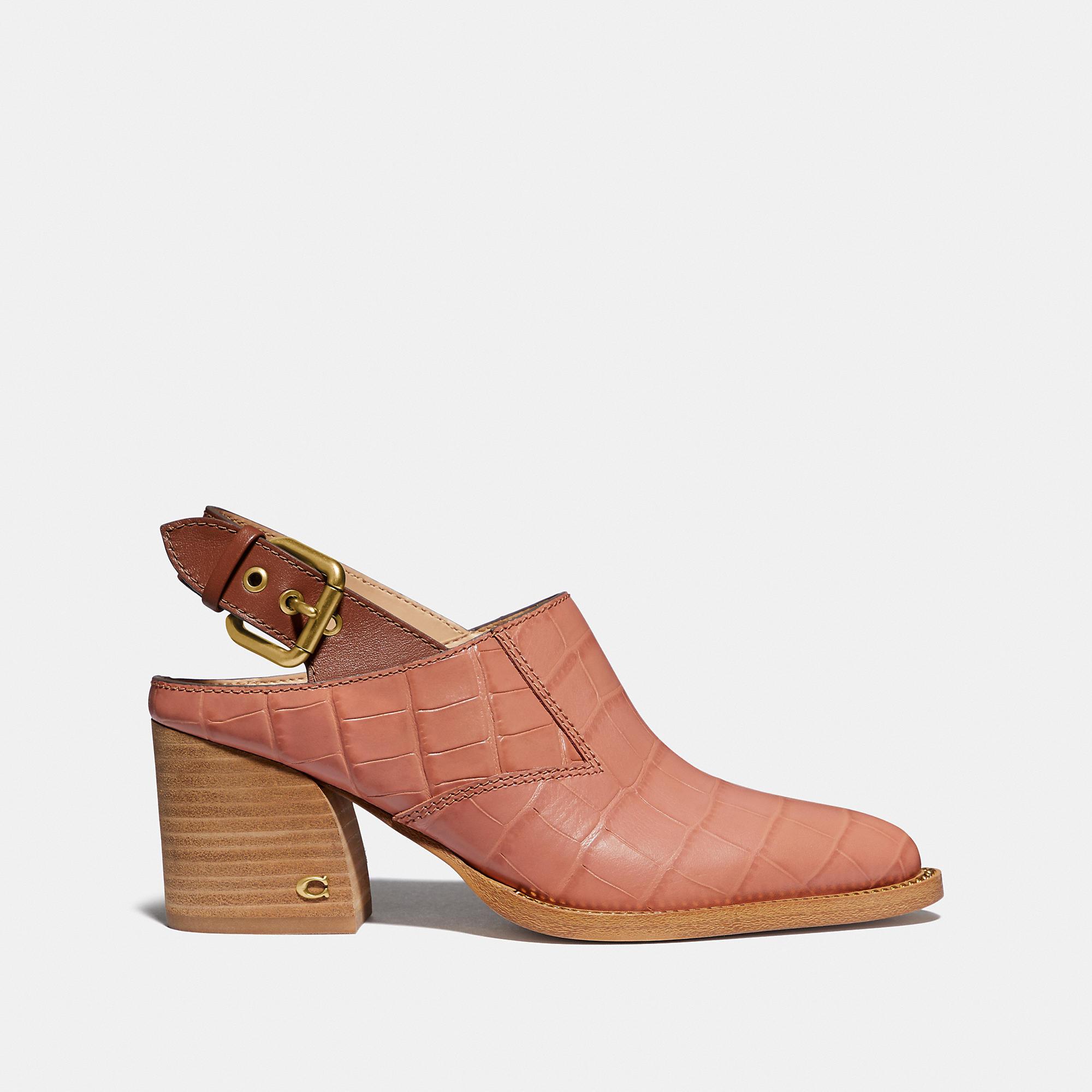 Coach payson slingback bootie Clearance