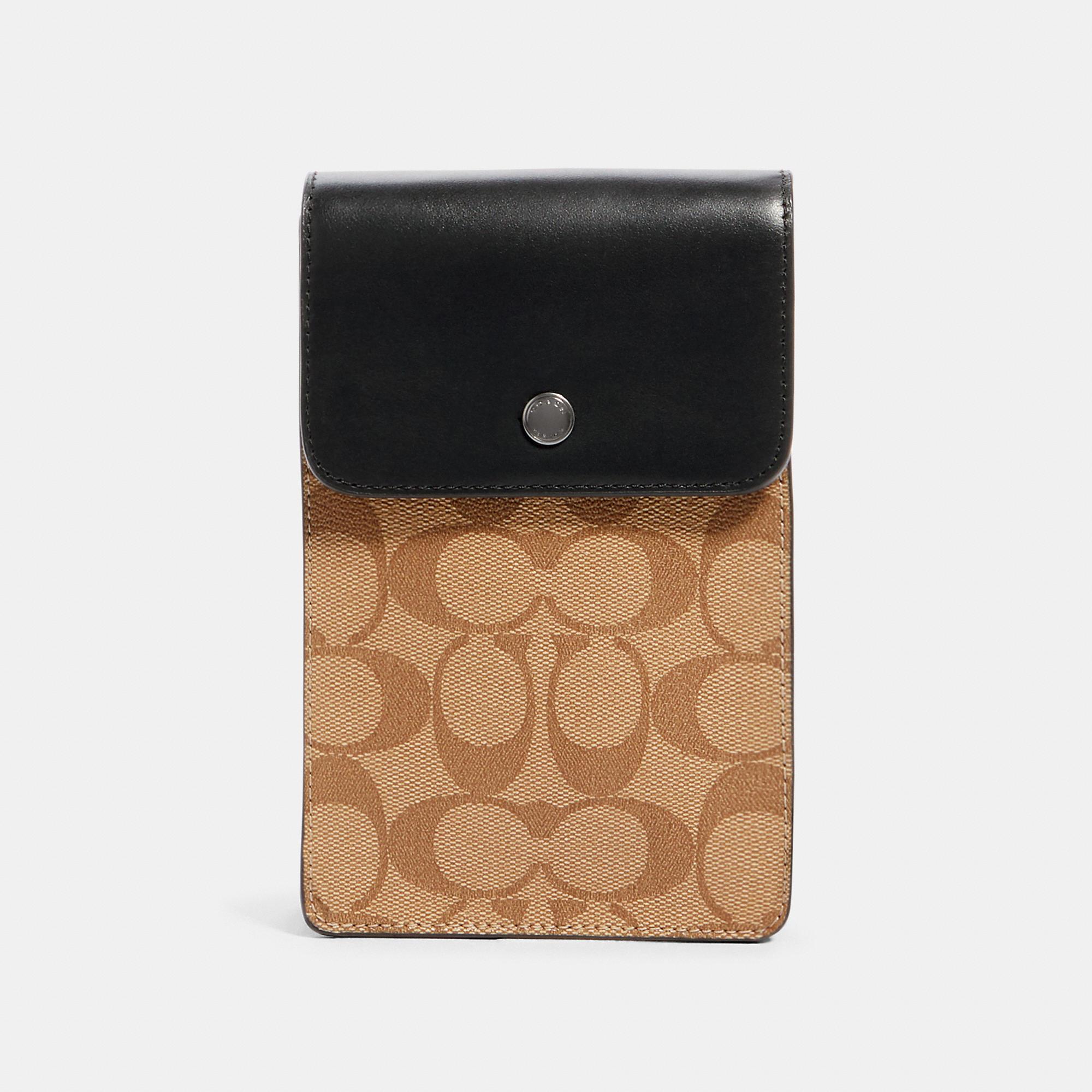 coach cell phone crossbody bag