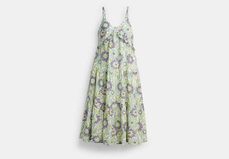 chinese dress ladies Coach Cotton Voile Maxi Dress Yellow Paisley  Kicks Machine