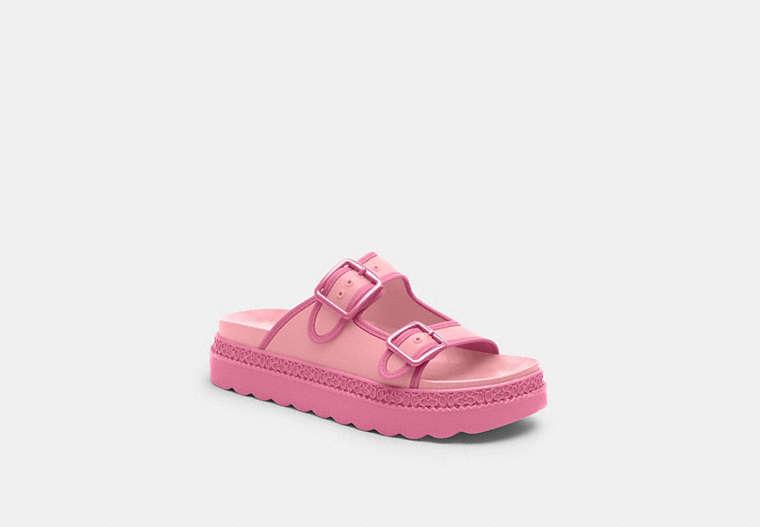 platform coach sandals