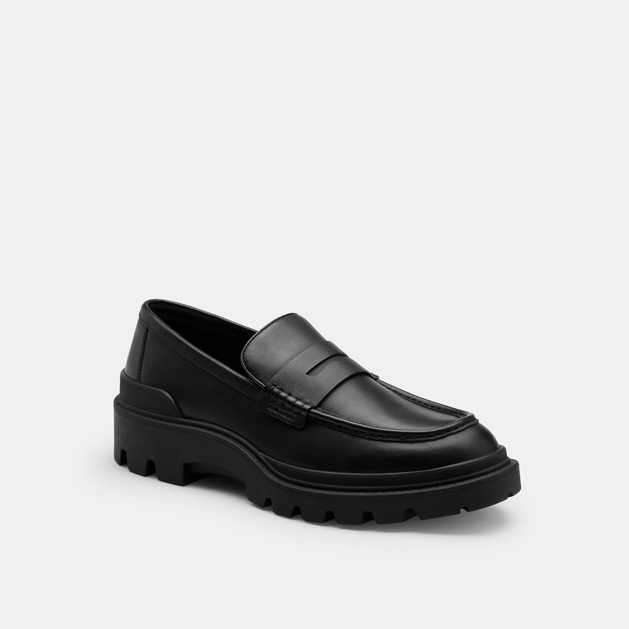 COACH Loafer in Black for Men | Lyst