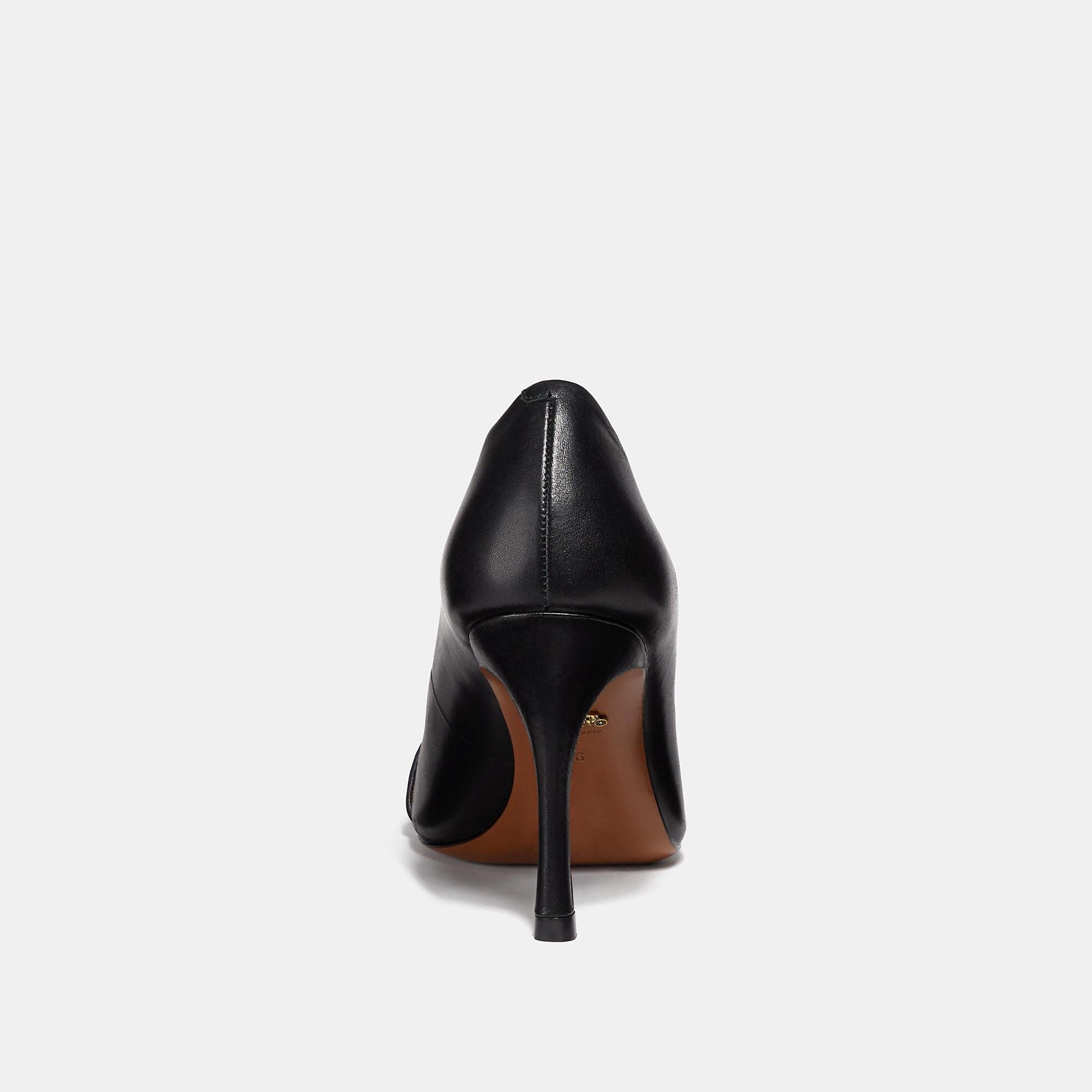 Black Leather Pumps - Bloomingdale's