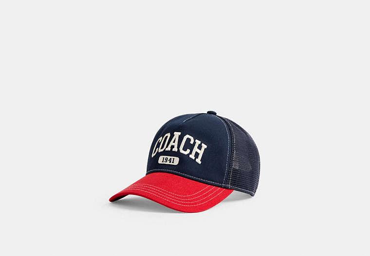COACH Coach 1941 Varsity Trucker Hat in Black | Lyst