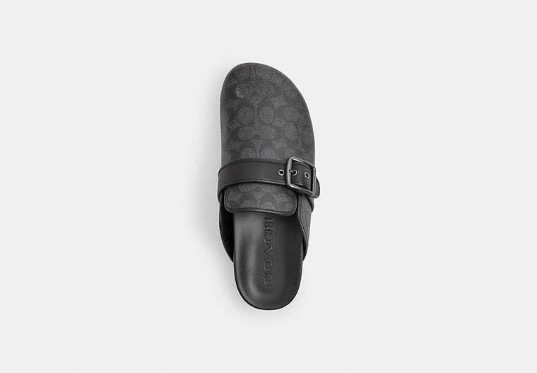 COACH Clog Sandal In Signature Canvas in Black for Men | Lyst display picture 2