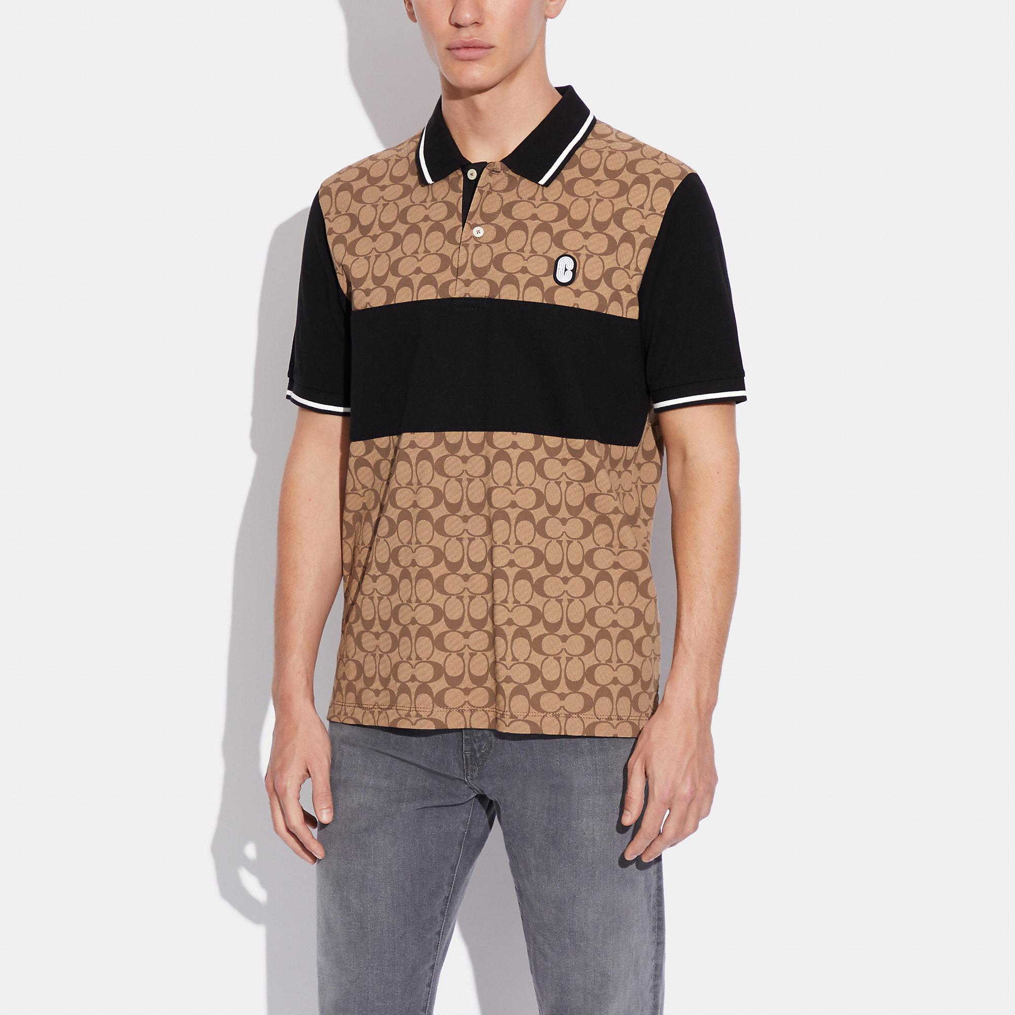 Coach Outlet Signature Polo for Men | Lyst