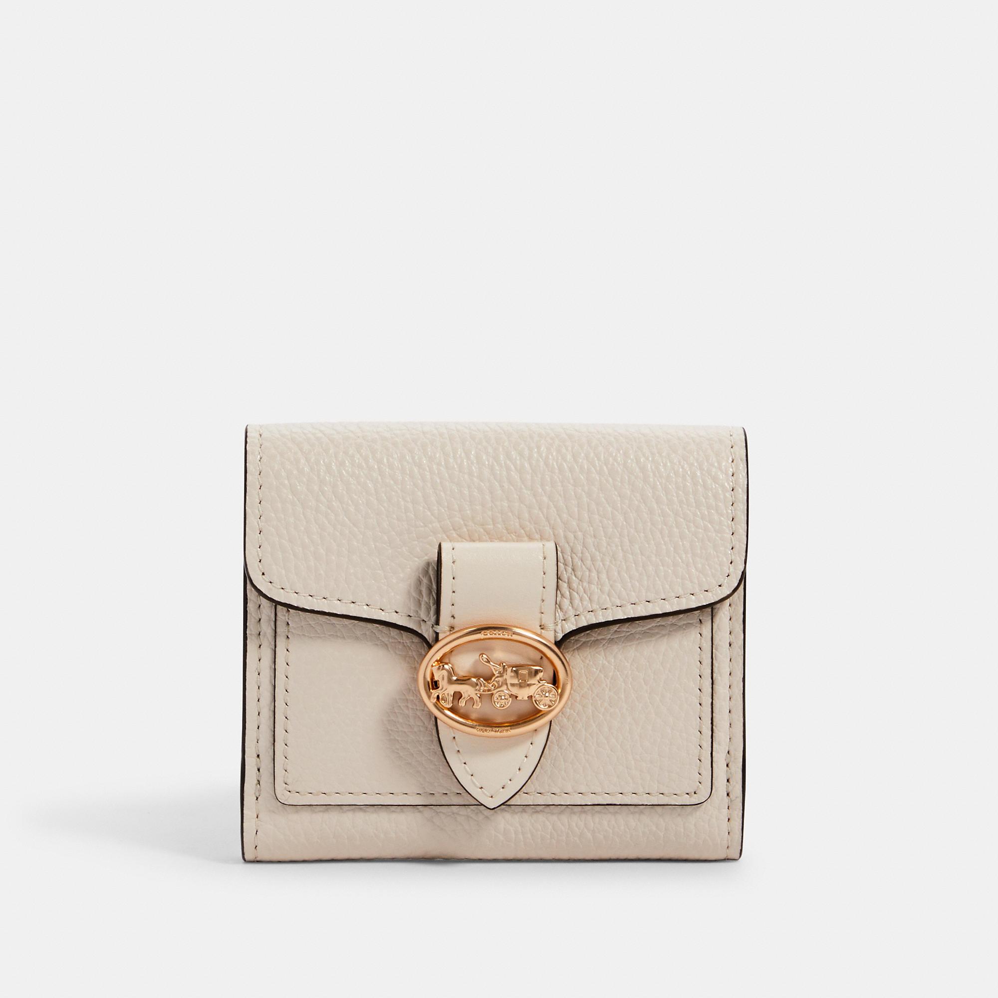 COACH Leather Georgie Small Wallet | Lyst