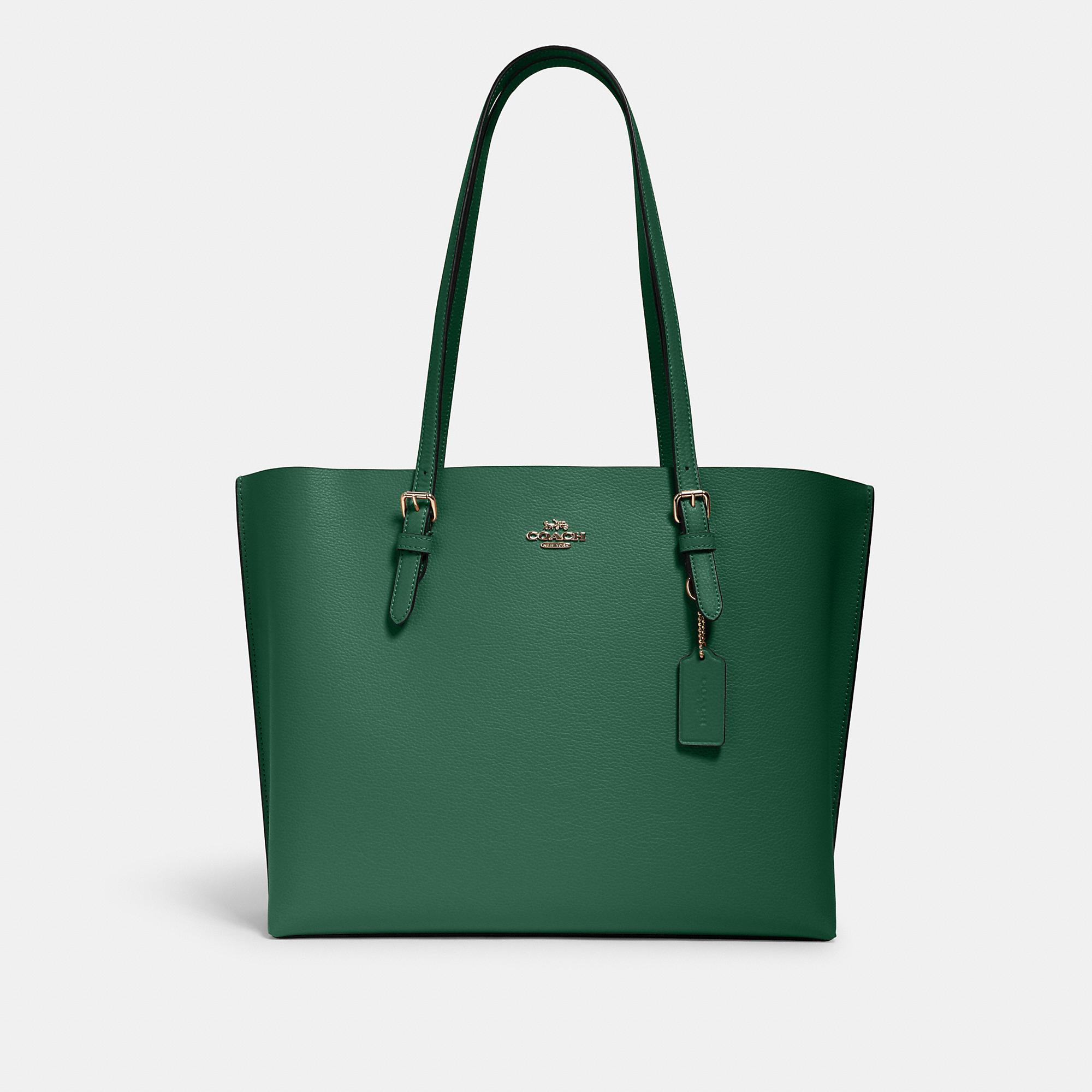 COACH Mollietote Bag in Green | Lyst