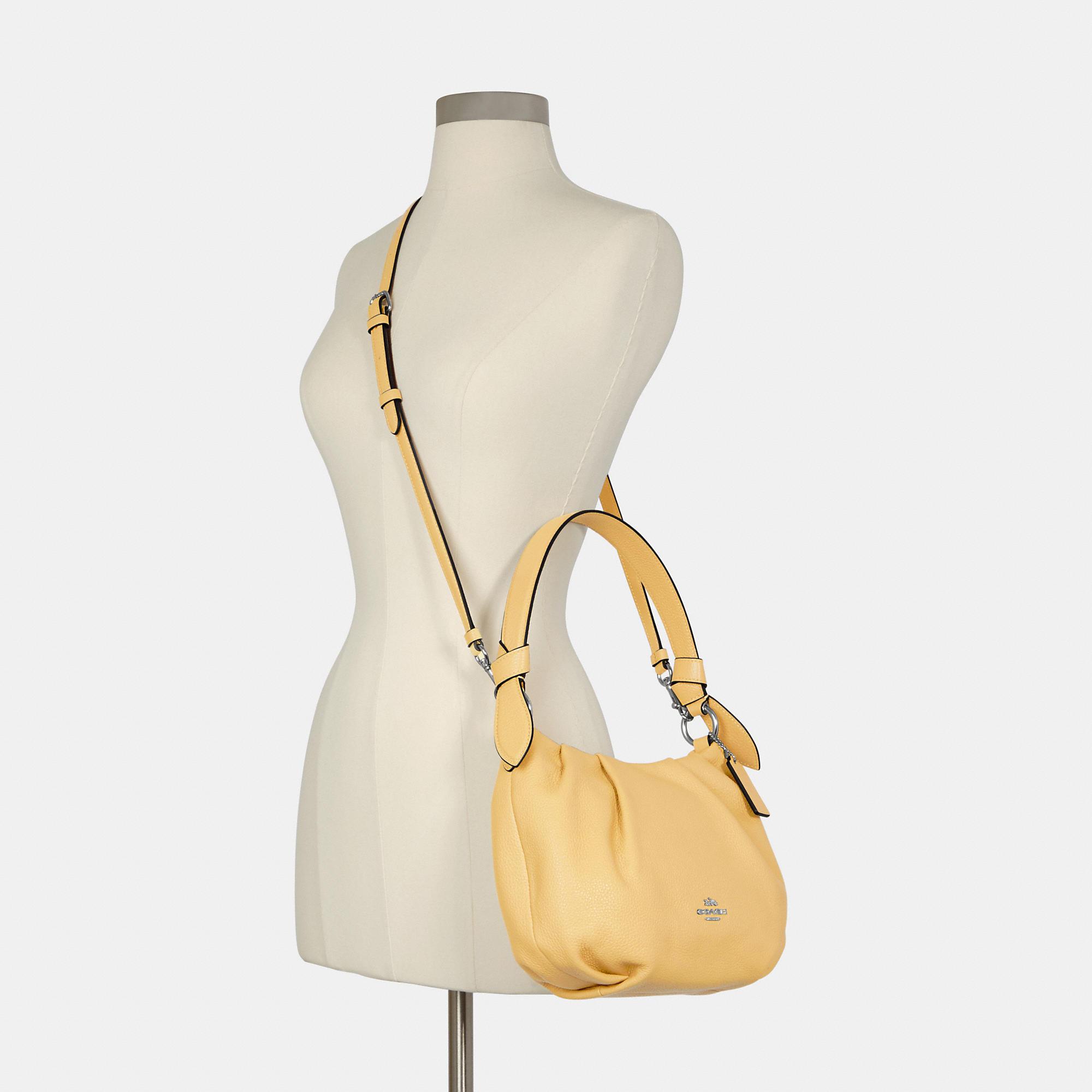 COACH Everly Shoulder Bag in Natural | Lyst