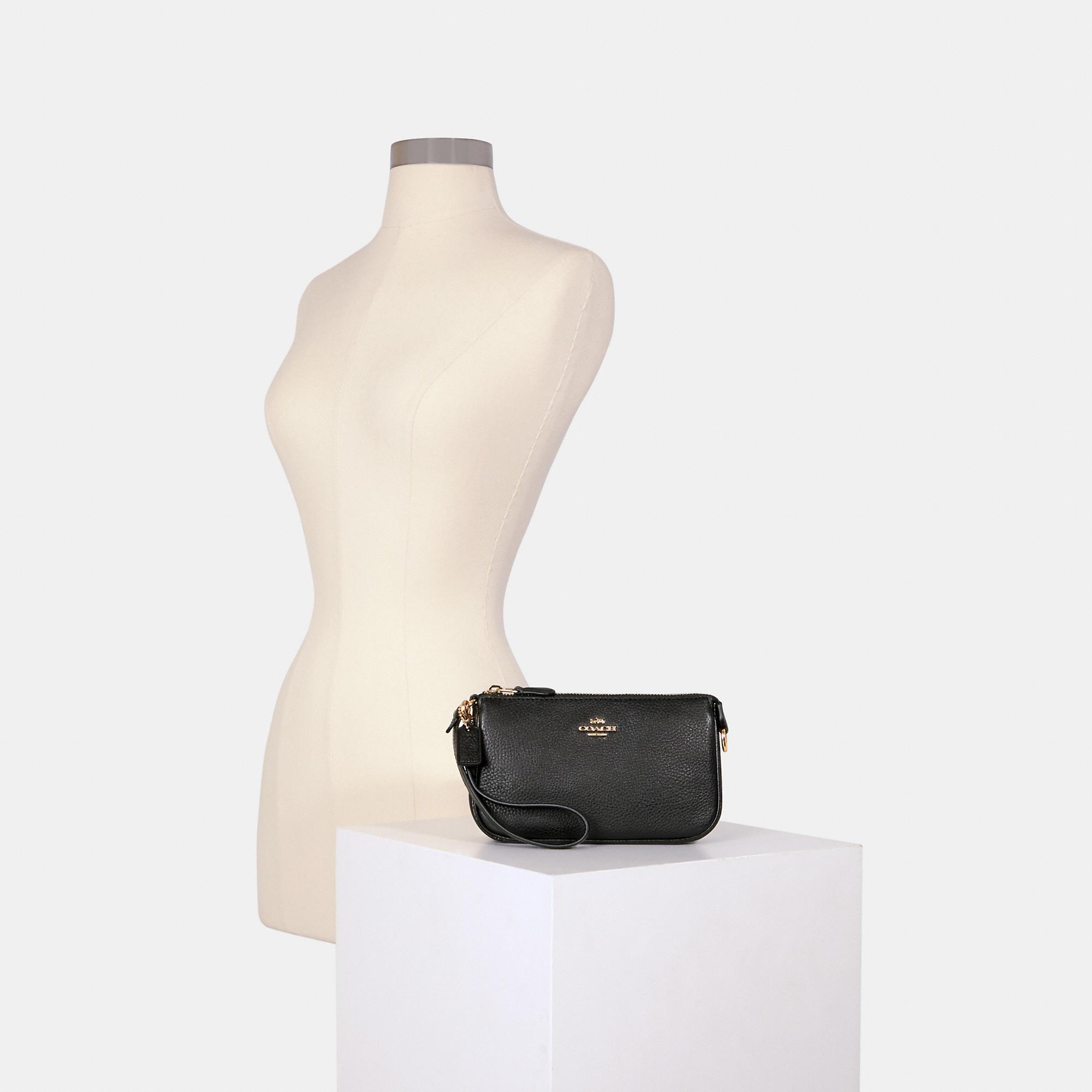 Wristlet nolita 19 leather mini bag Coach Black in Leather - 35822039