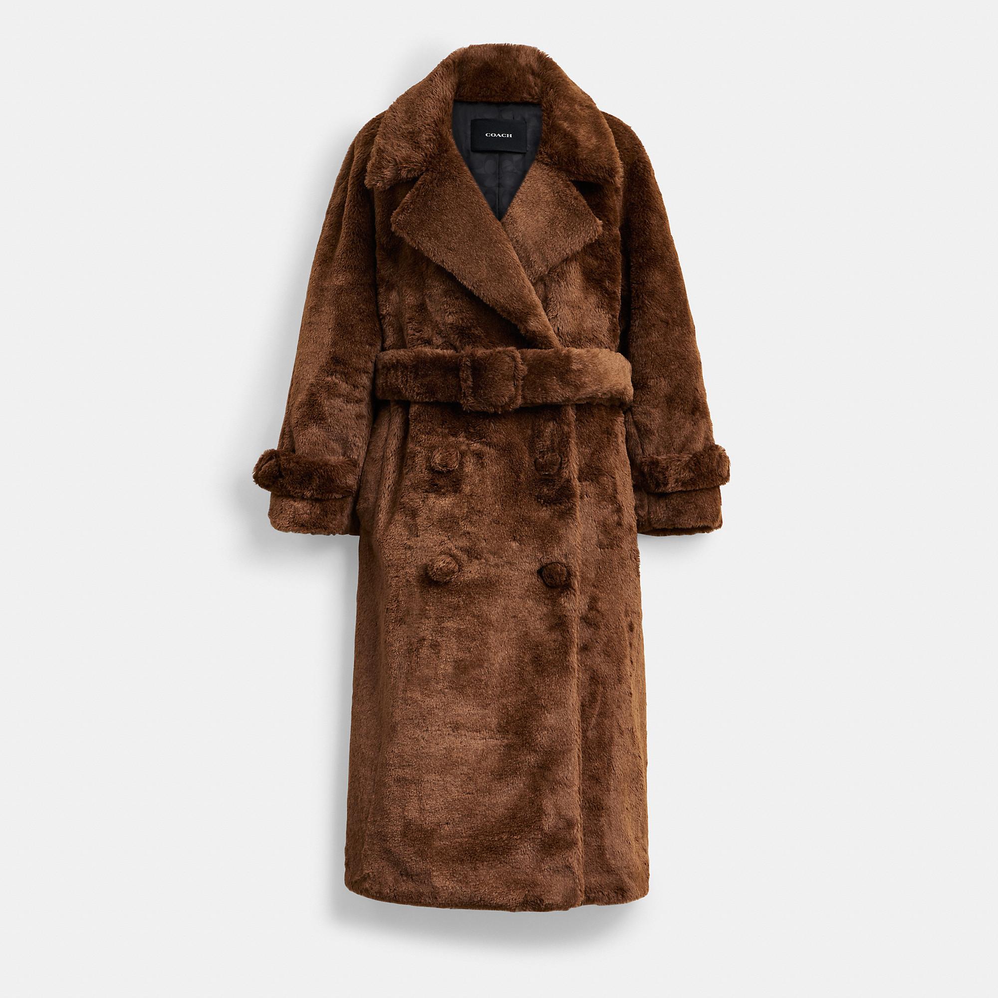 Women's COACH Long coats and winter coats | Lyst