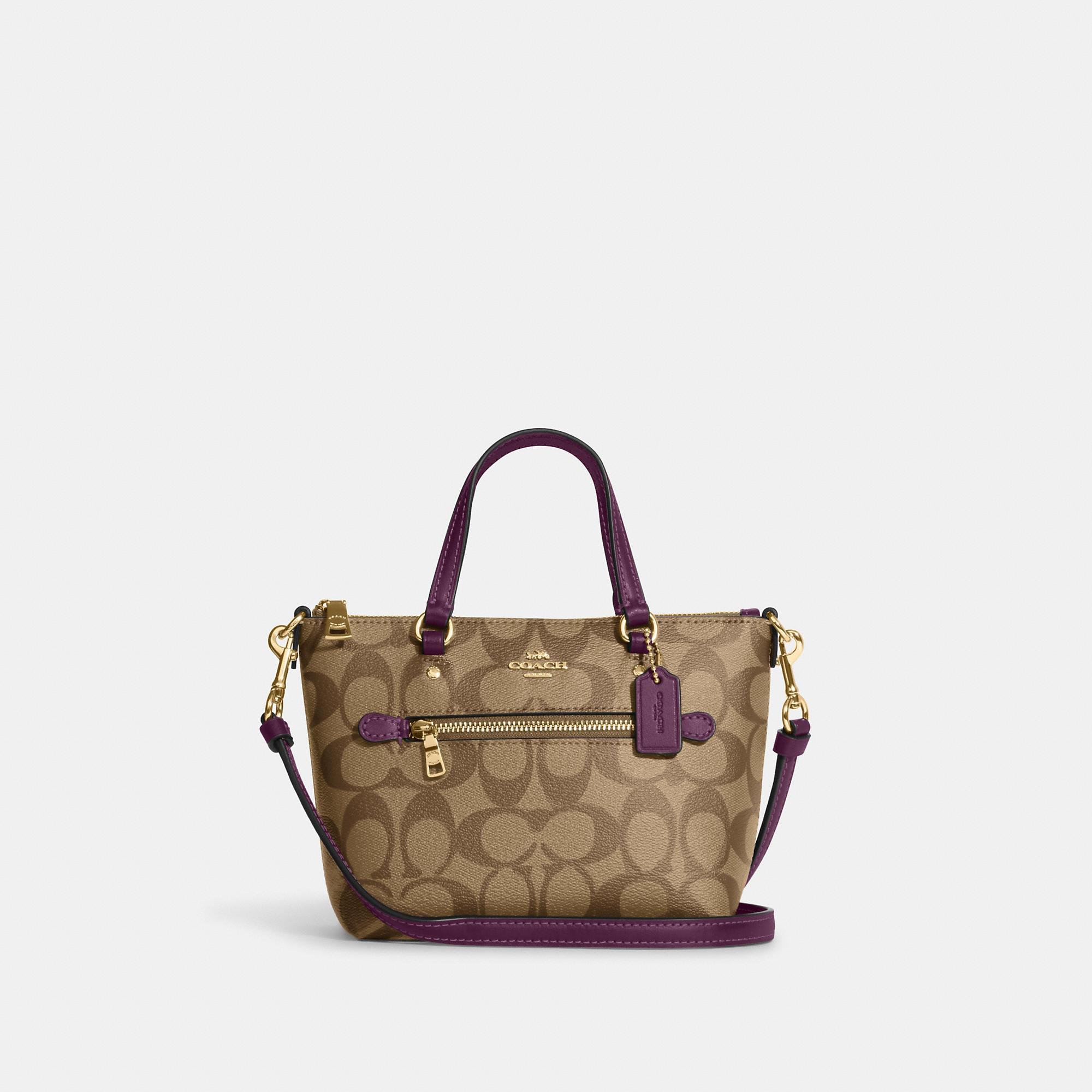 Coach Outlet Gallery Tote In Signature Canvas