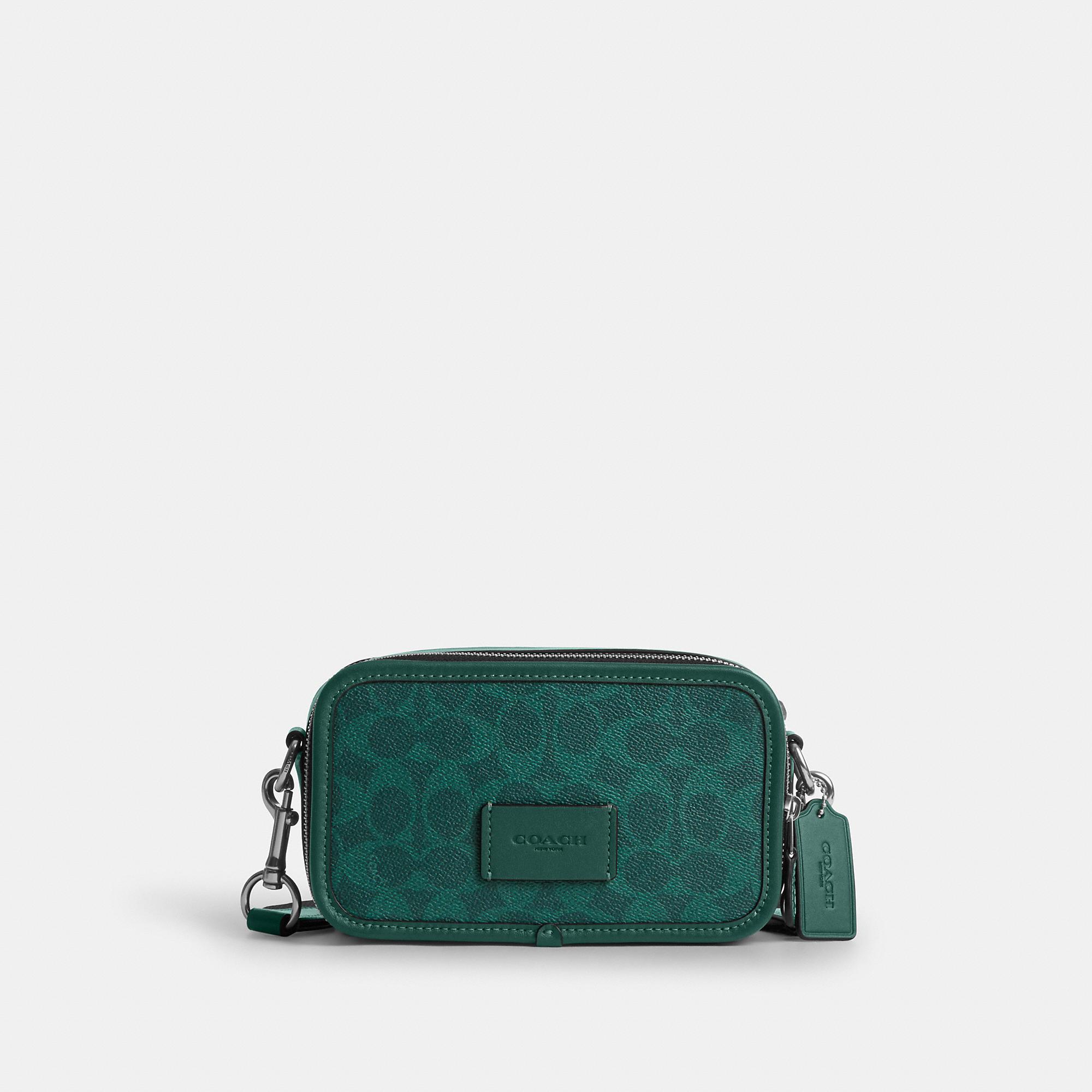 COACH ダークグリーン ボディバッグ COACH（コーチ） バッグ レディース ショルダーバッグ アウトレット