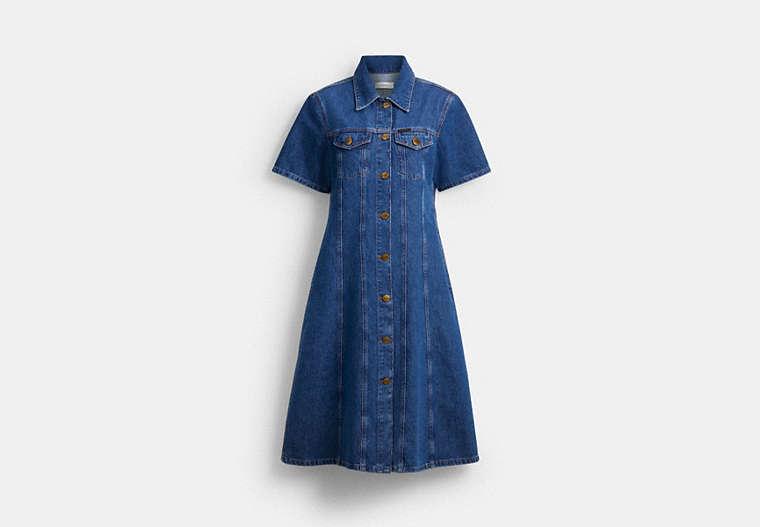 white christmas dresses Coach Outlet Denim Dress main image 1