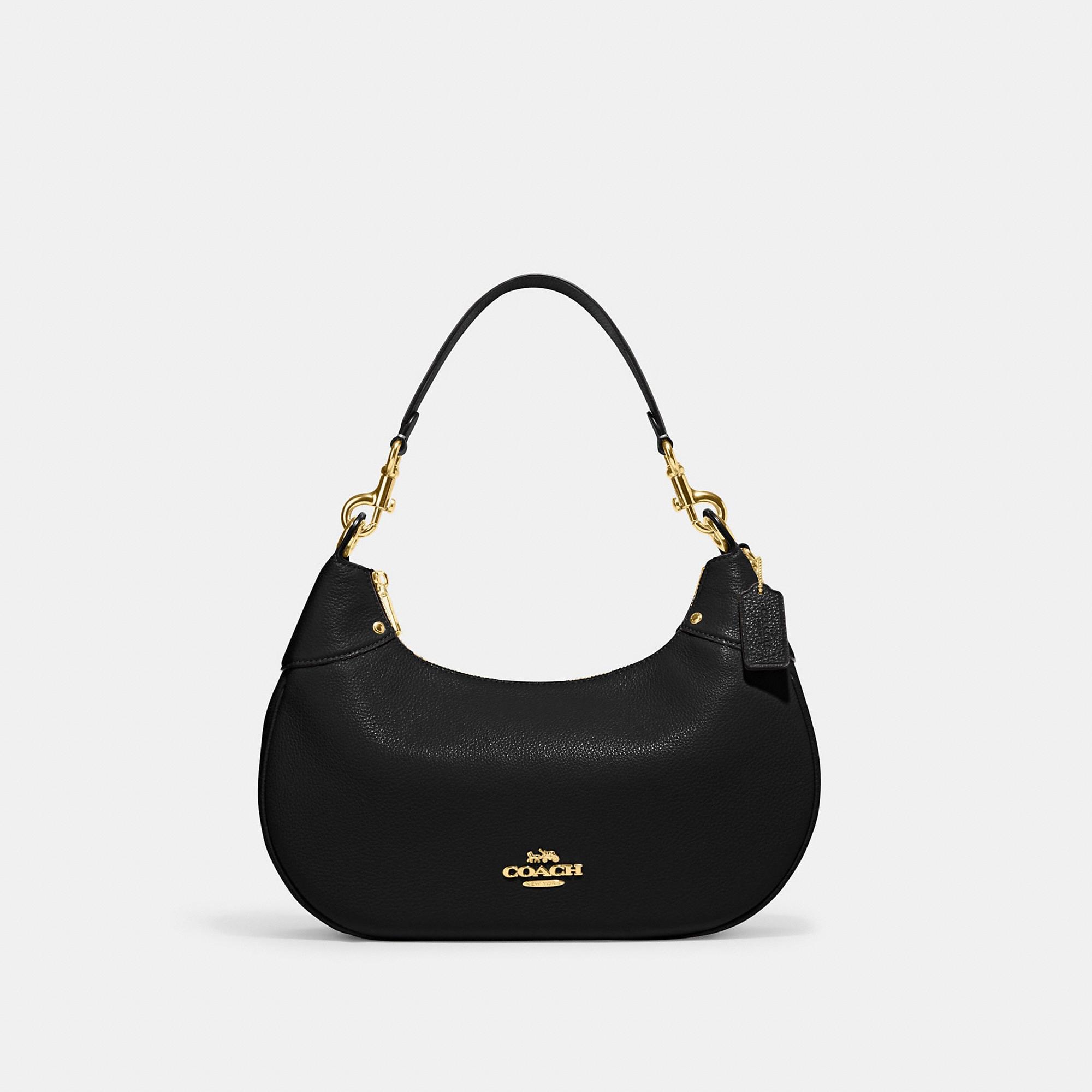 black coach bag