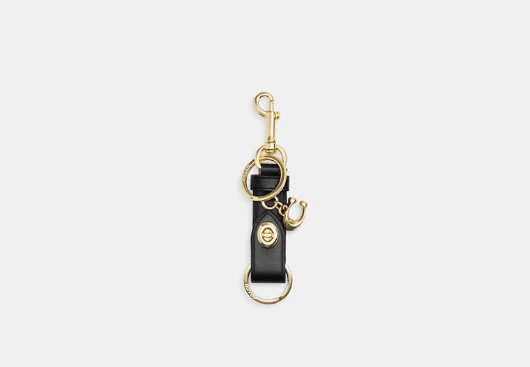 COACH Trigger Snap Bag Charm in Black Lyst