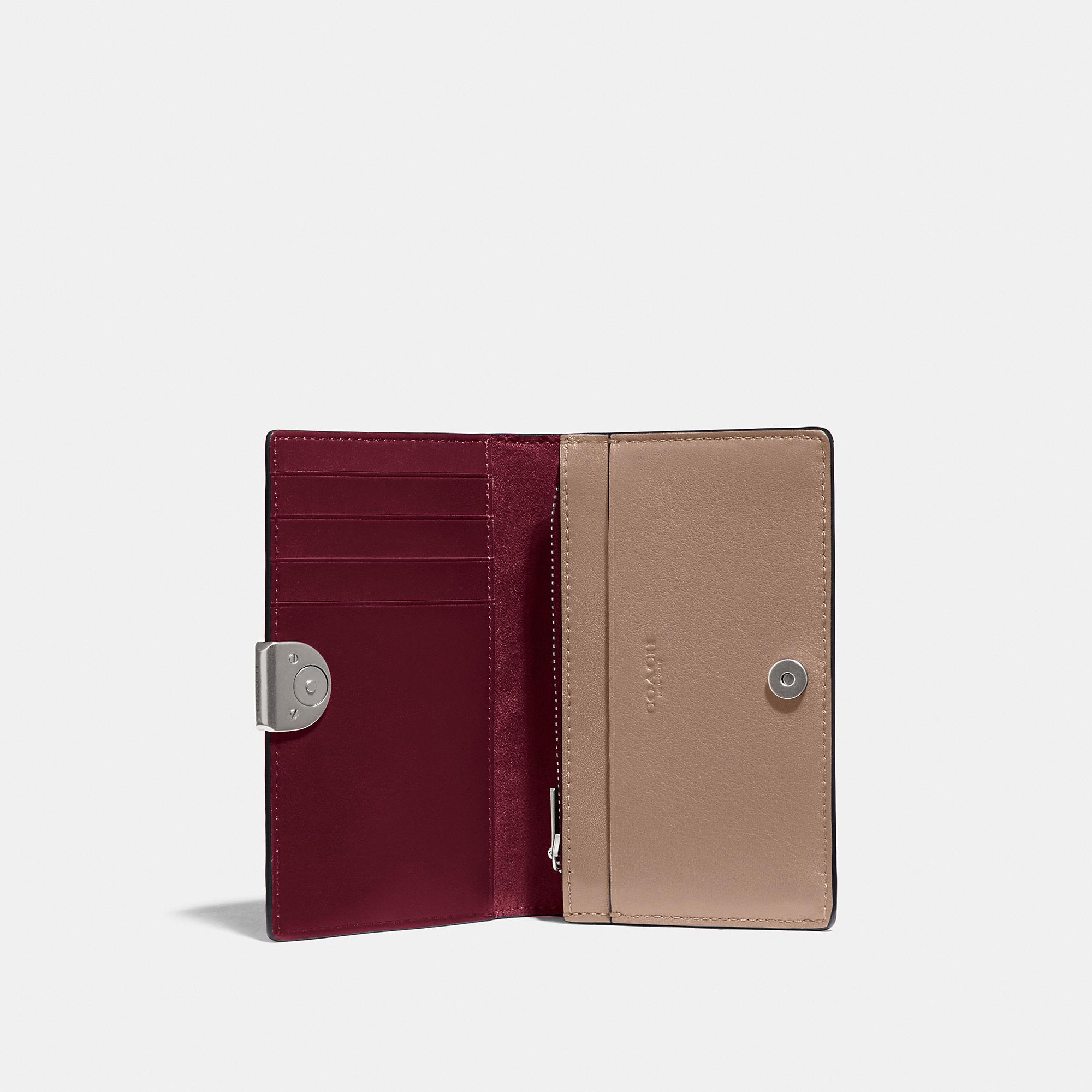 Coach dreamer leather card case sales