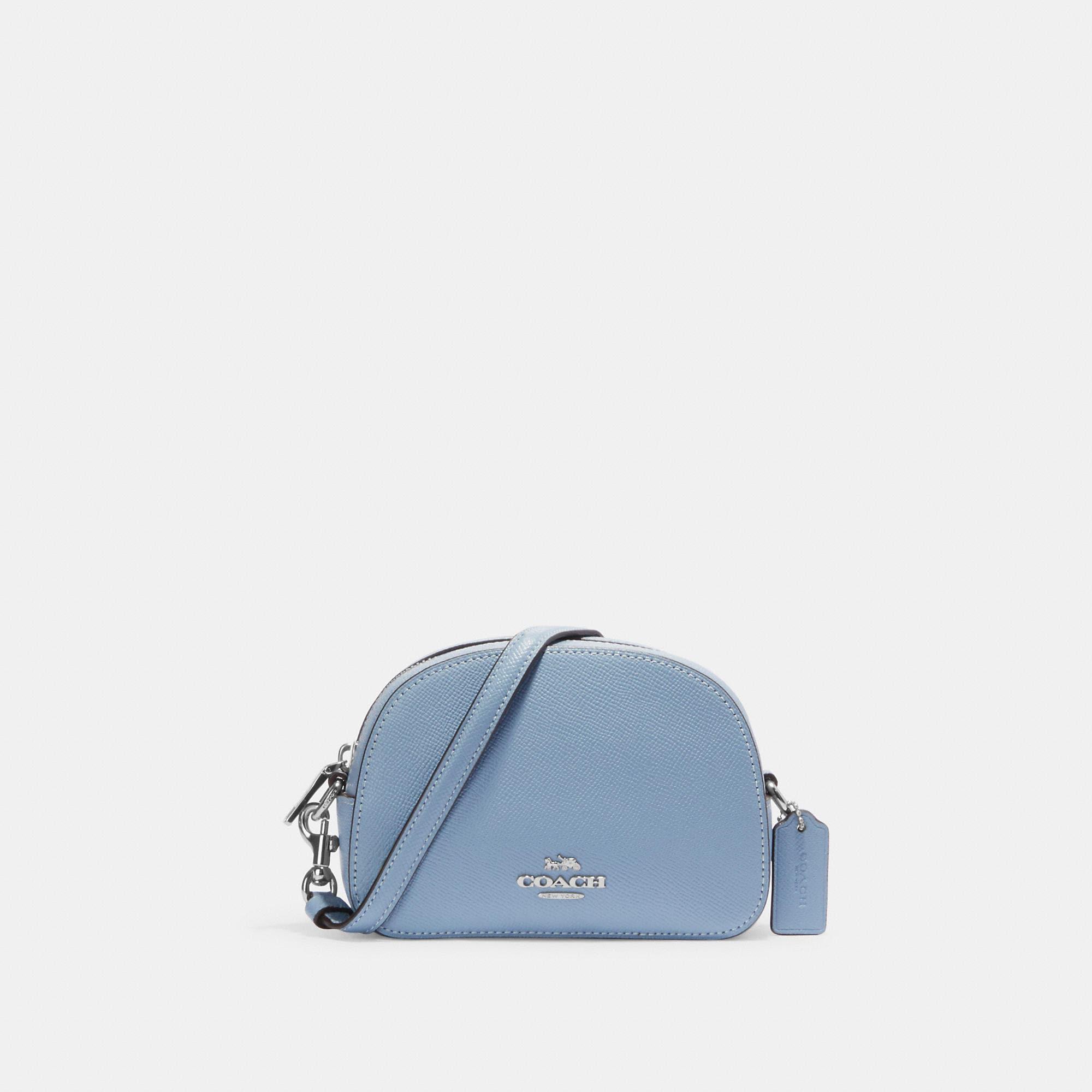COACH Mini Serena Crossbody in Blue Lyst