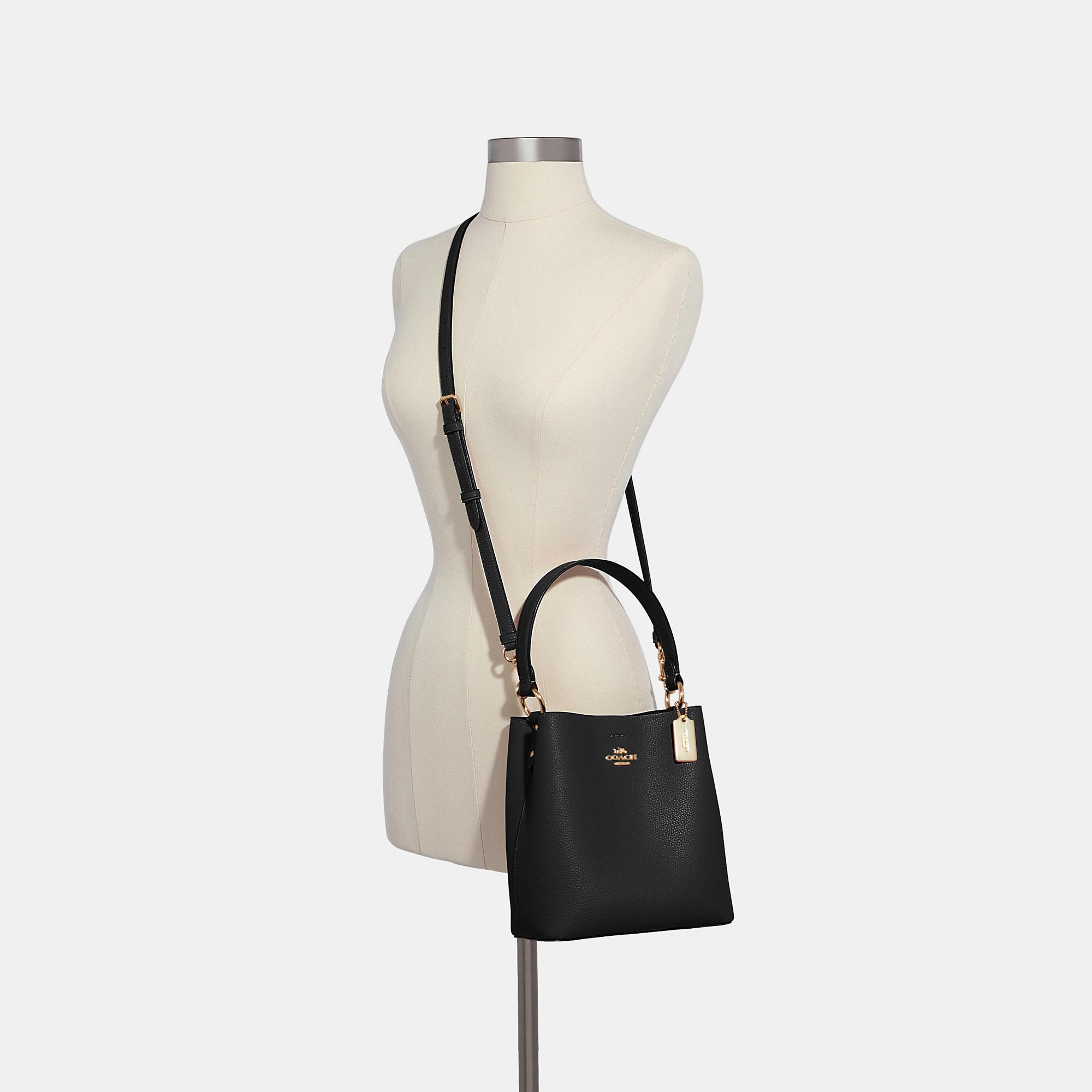 COACH Small Town Bucket Bag in Black | Lyst