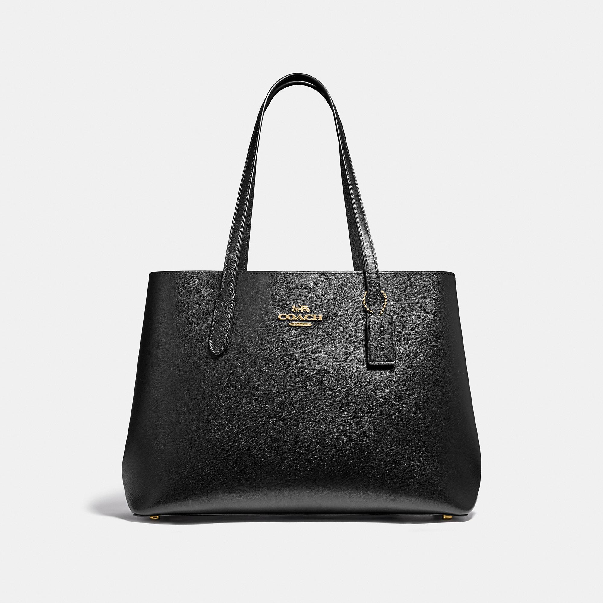 COACH Large Avenue Carryall in Black | Lyst