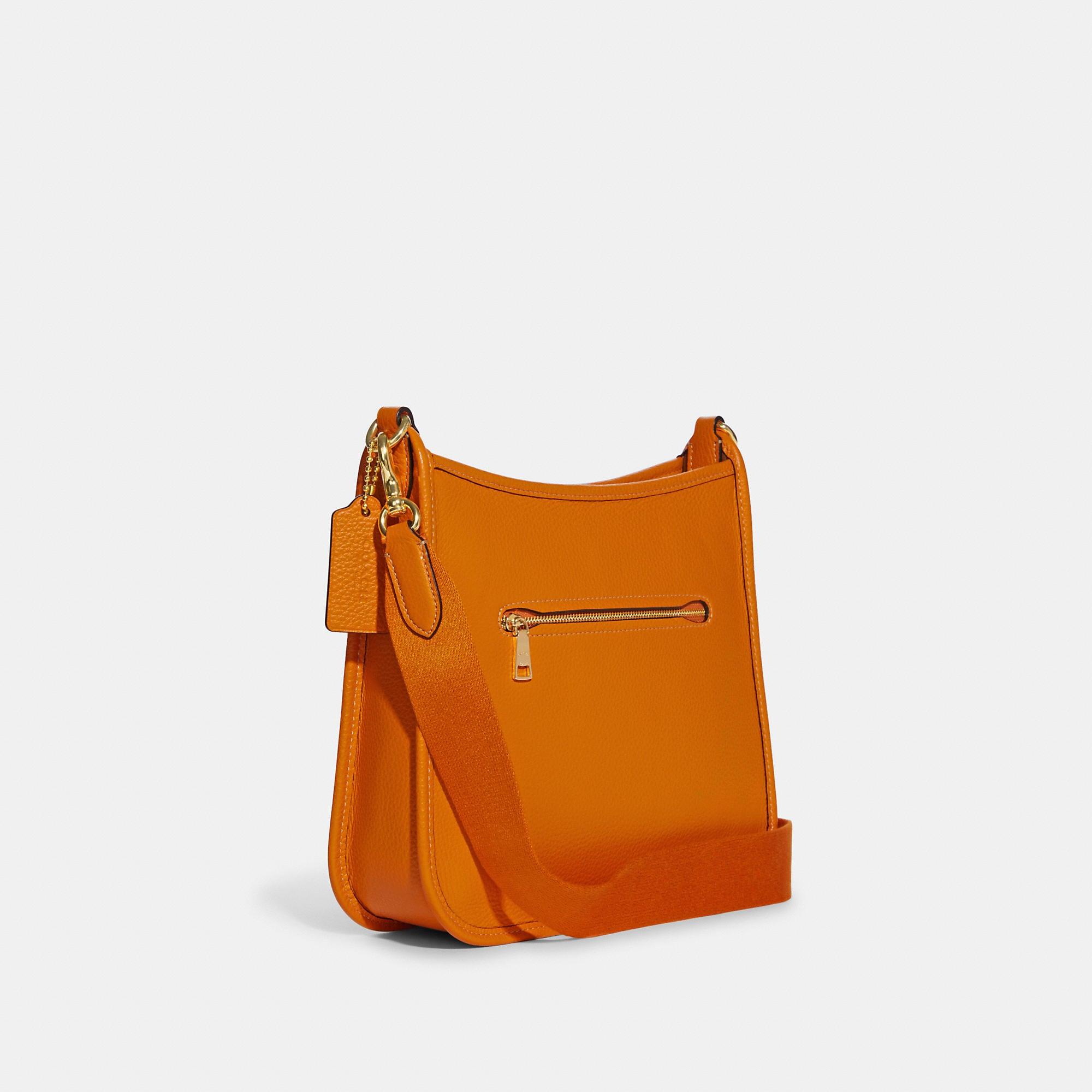 Coach Outlet Dempsey File Bag in Orange | Lyst