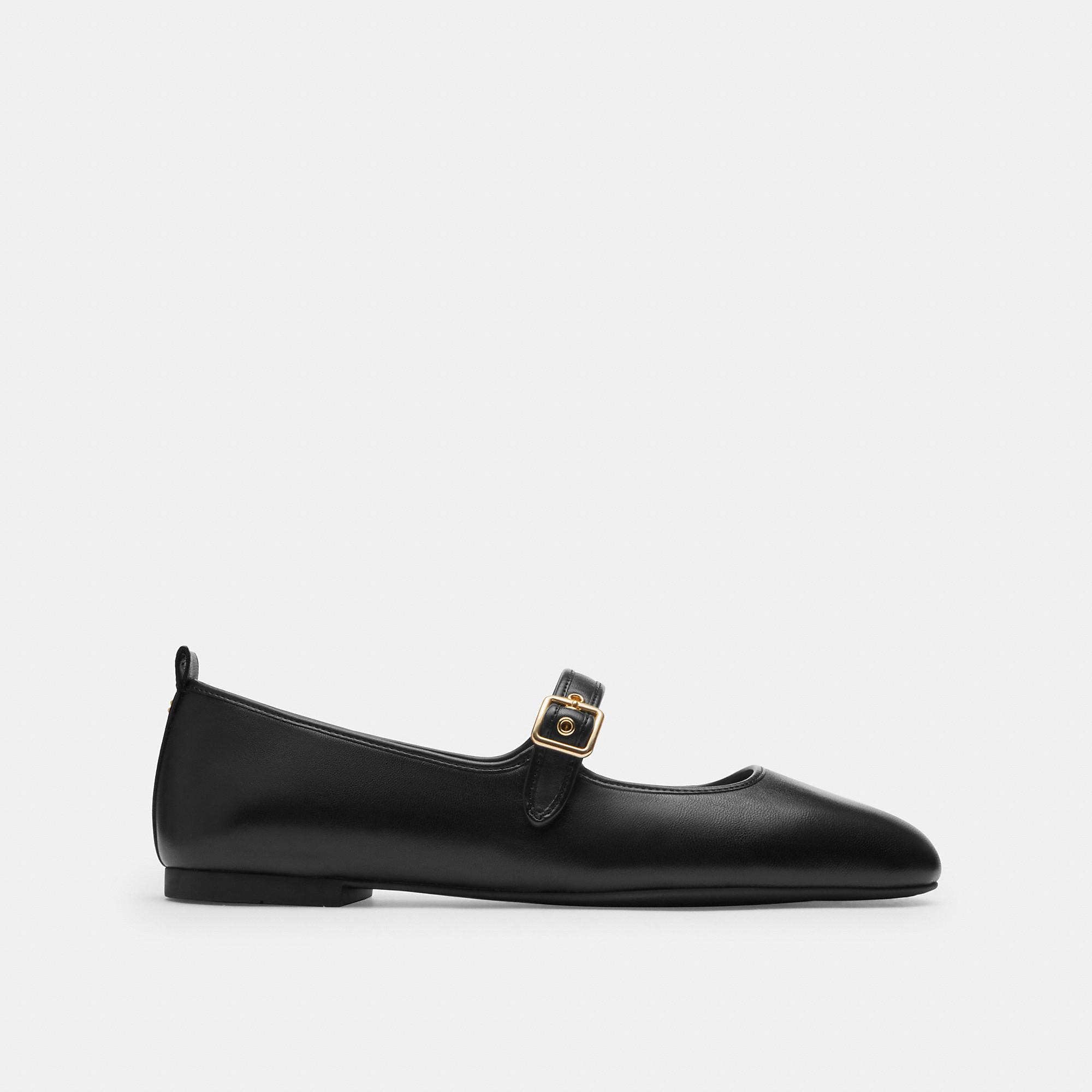 COACH C Rivet Mary Jane in Black | Lyst
