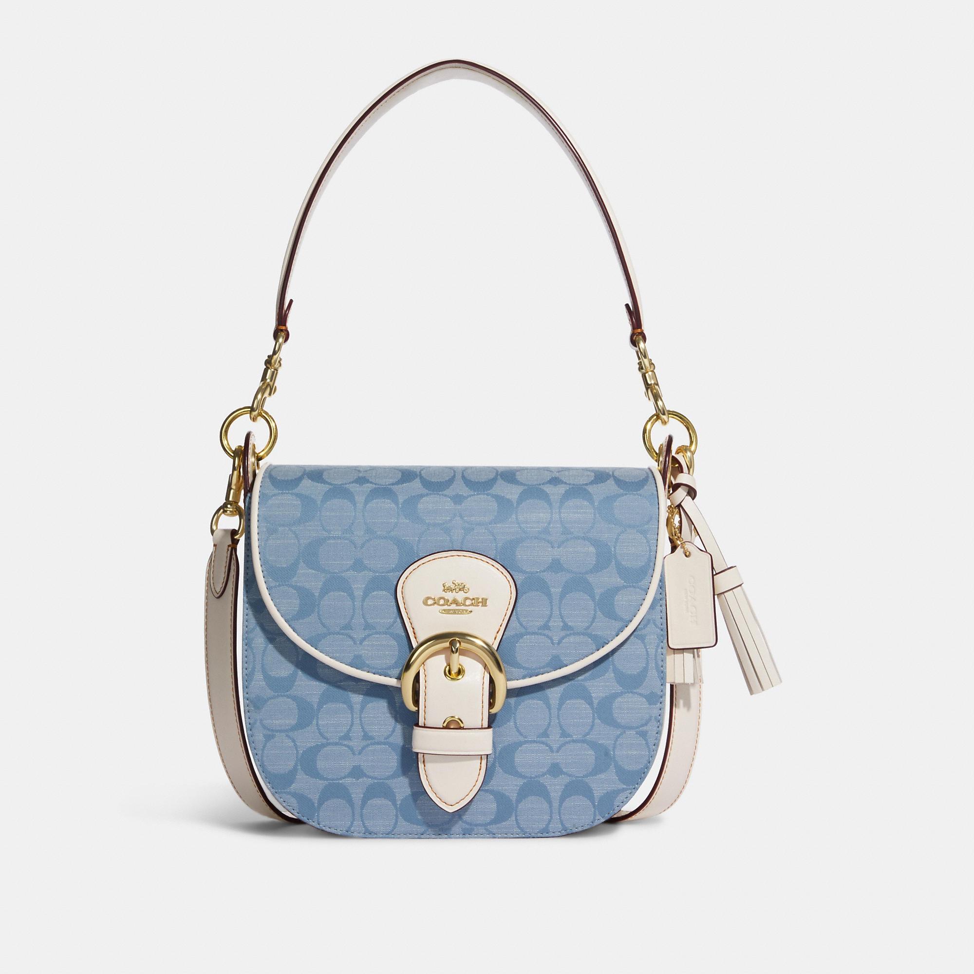 Coach Teri Shoulder Bag in Signature Chambray