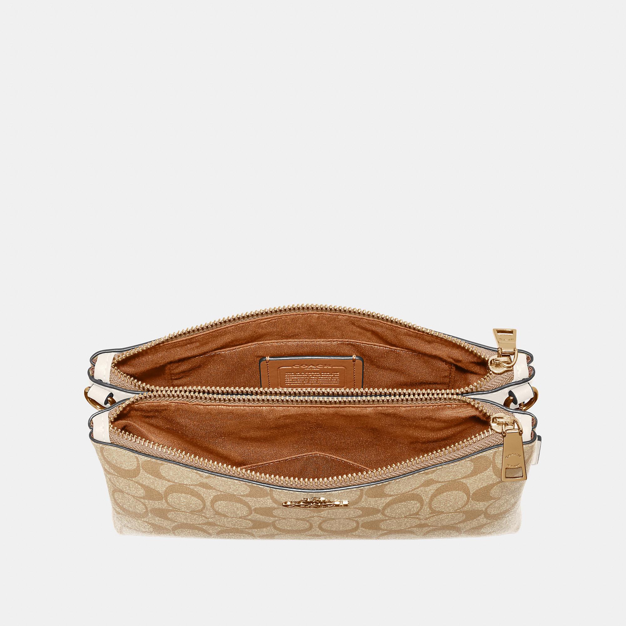 COACH Lyla Crossbody Bag In Signature Canvas in Natural Lyst
