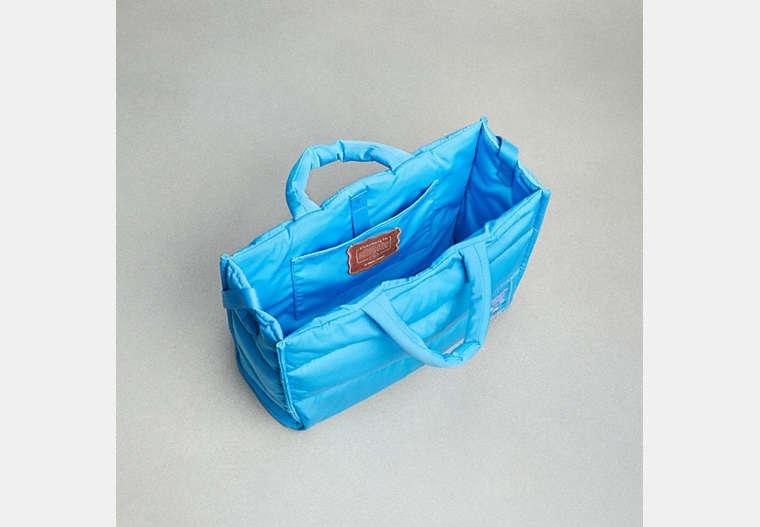 ★Coachtopia★究極の利便性★Loop Wavy Tote★バッグ COACH Coachtopia Loop Tote Bag With Wavy Quilting in Purple