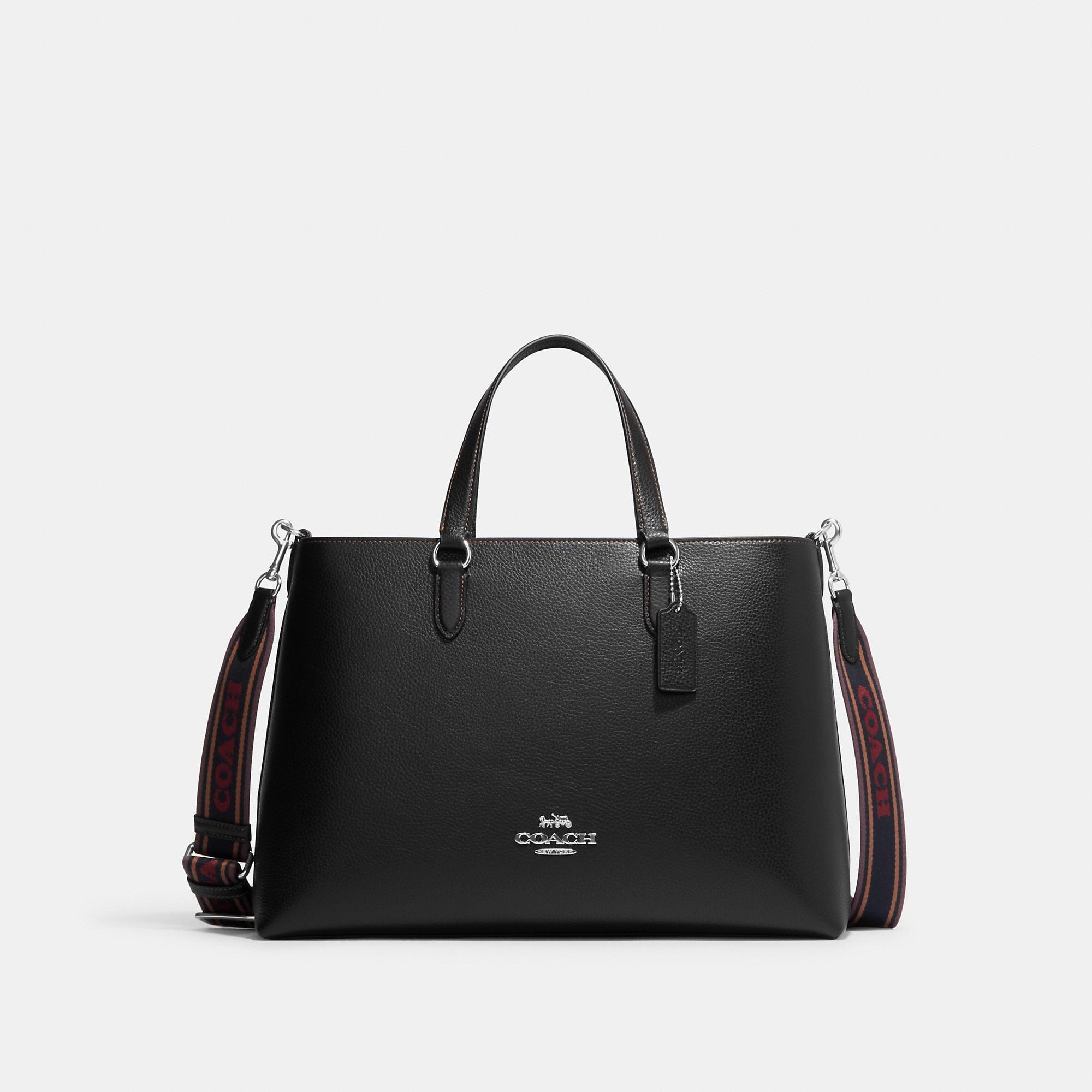 Black coach cheap purse outlet