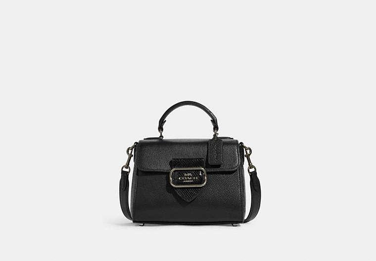 Coach top hotsell handle satchel