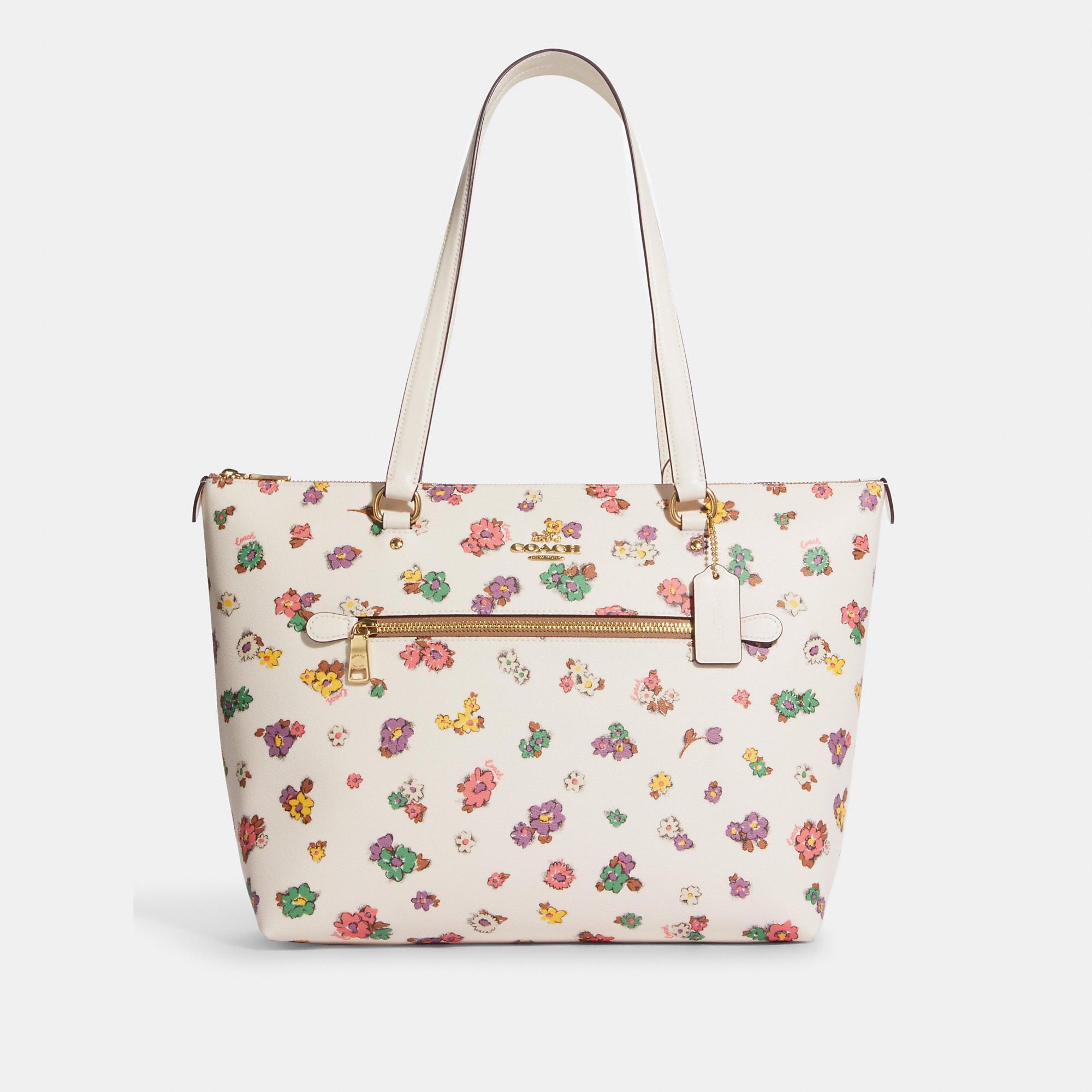 vintage wildflower canvas pouch or tote bag — MUSEUM OUTLETS