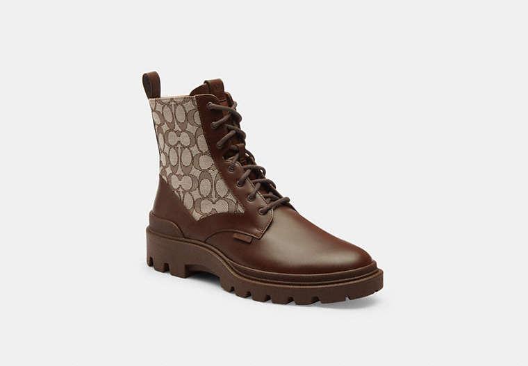 COACH Charlie Stiefel aus Signature Jacquard in Schwarz fur Herren Lyst DE