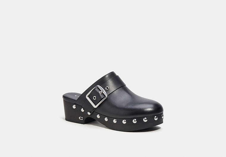 COACH Faryn Clog in Black Lyst