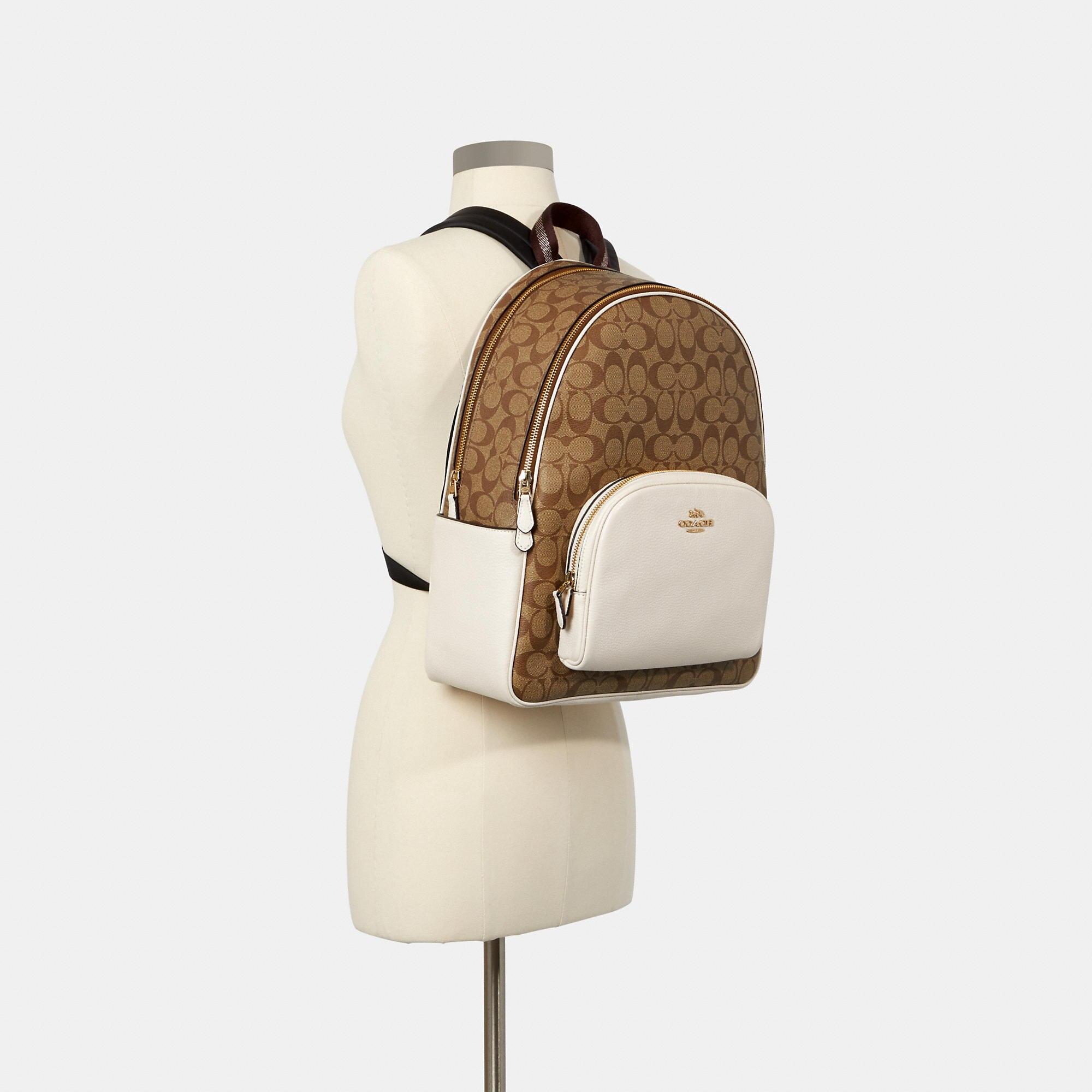 coach large court backpack