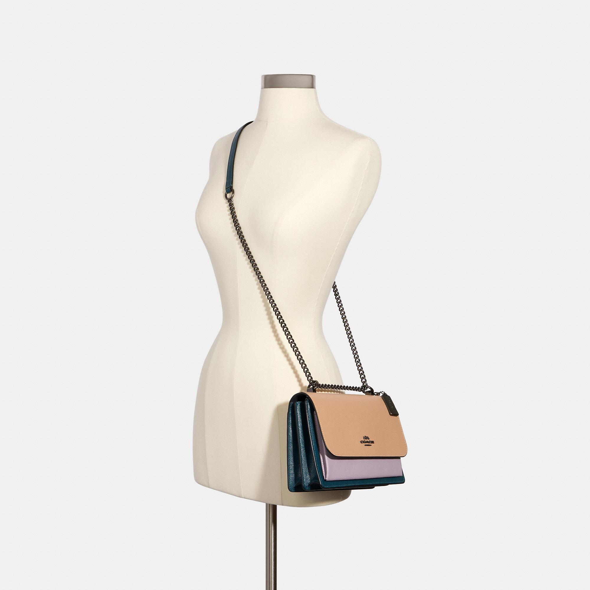 COACH Leather Klare Crossbody Bag In Colorblock - Lyst
