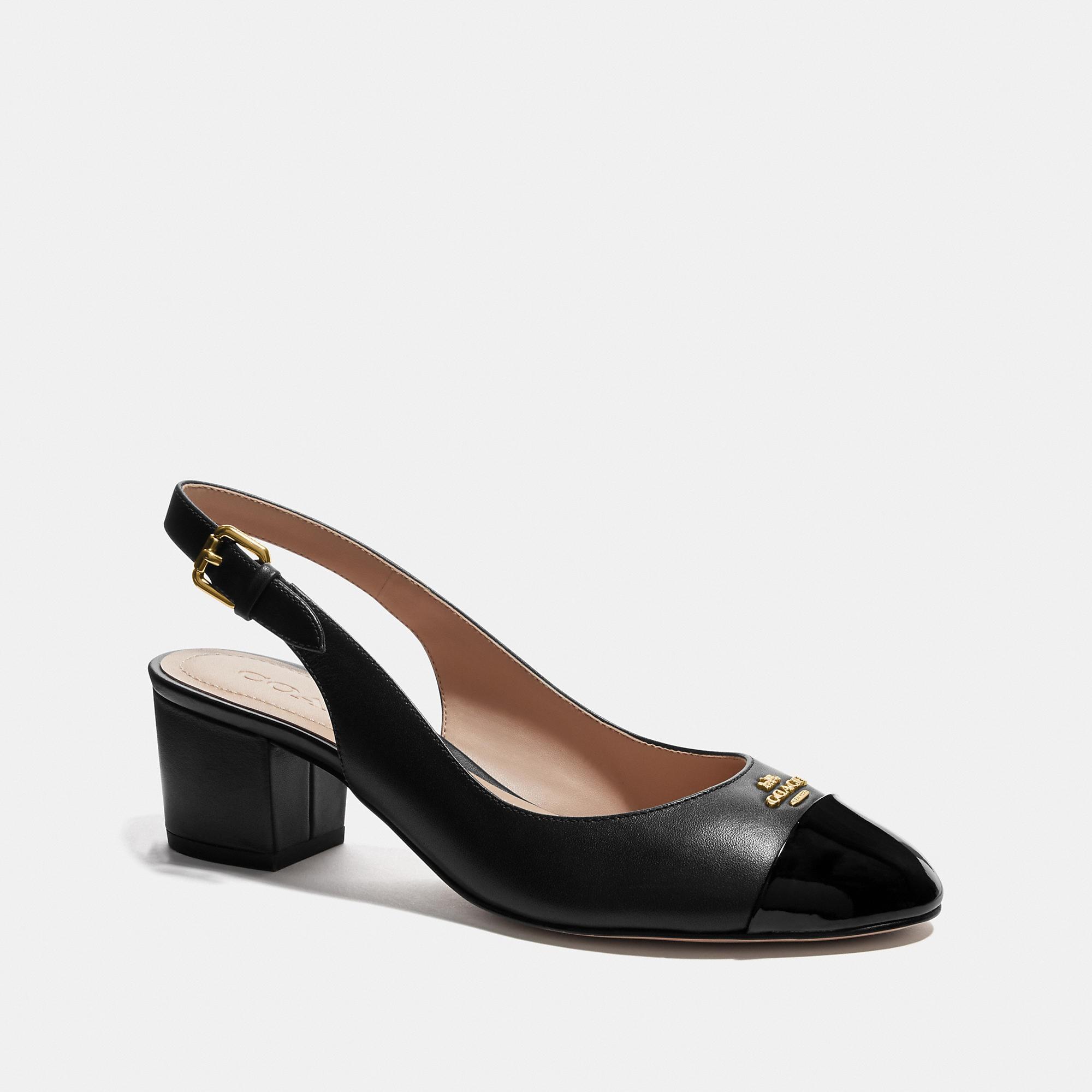 Coach Outlet Erica Slingback in Black | Lyst