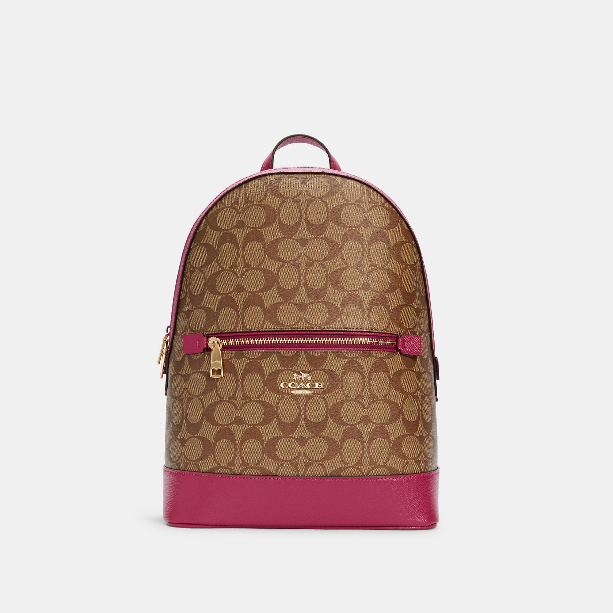 COACH Kenley Backpack In Signature Canvas