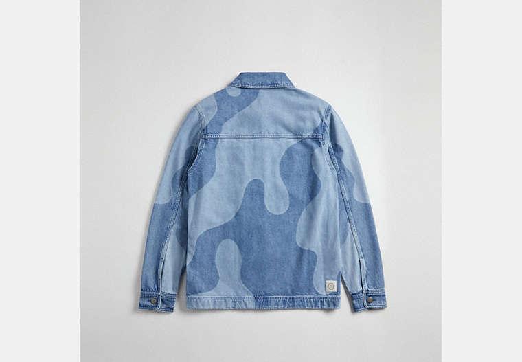 COACH Jean Jacket In Wavy Wash in Blue | Lyst COACH Jean Jacket In Wavy Wash in Blue | Lyst