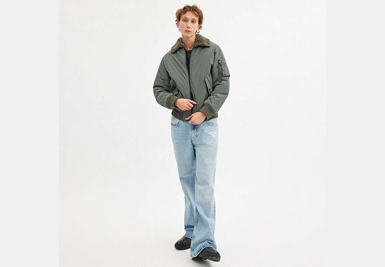 COACH Sherpa Ma Jacket in Green for Men Lyst