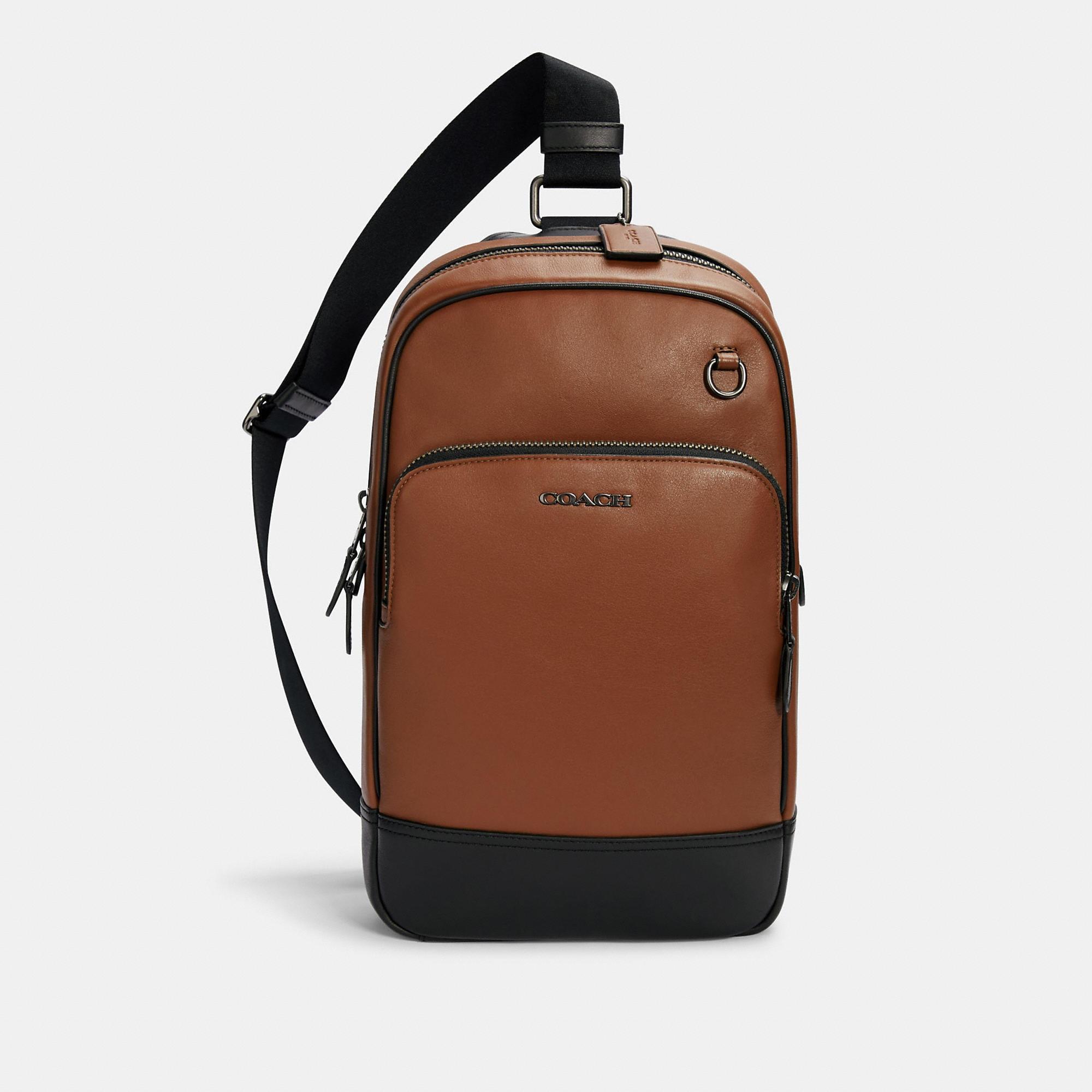 COACH Graham Pack in Brown for Men Lyst