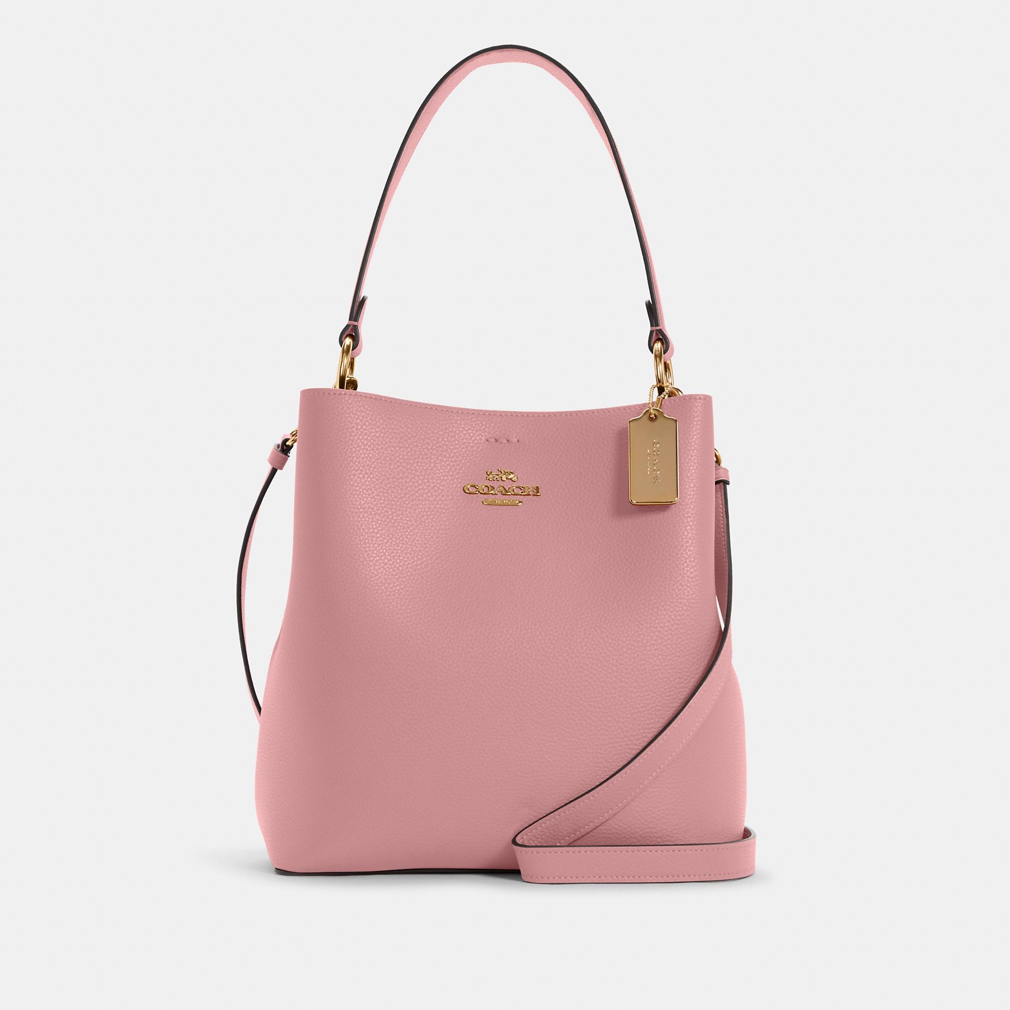 COACH Town Bucket Bag in Pink | Lyst