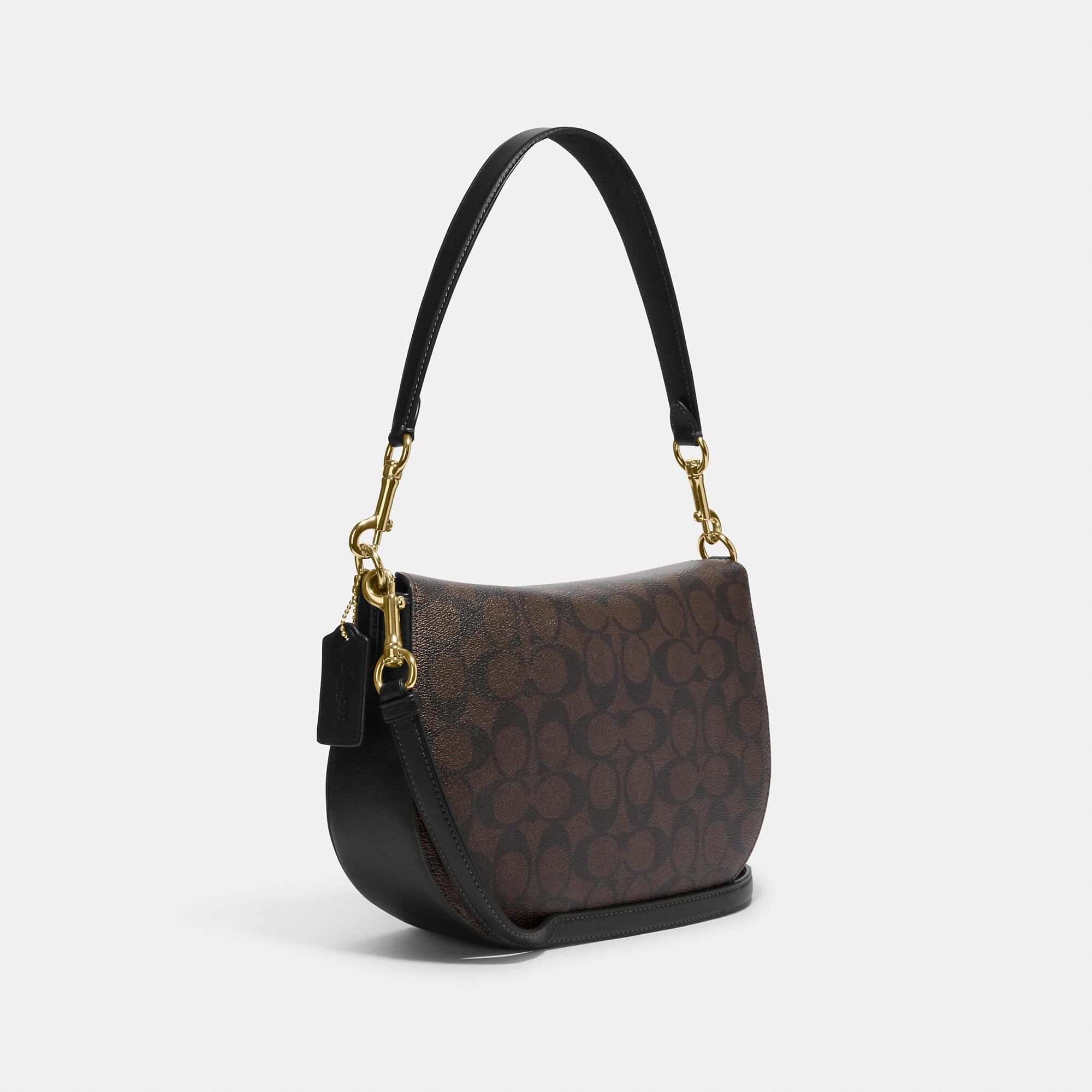 Coach elle cheap hobo signature