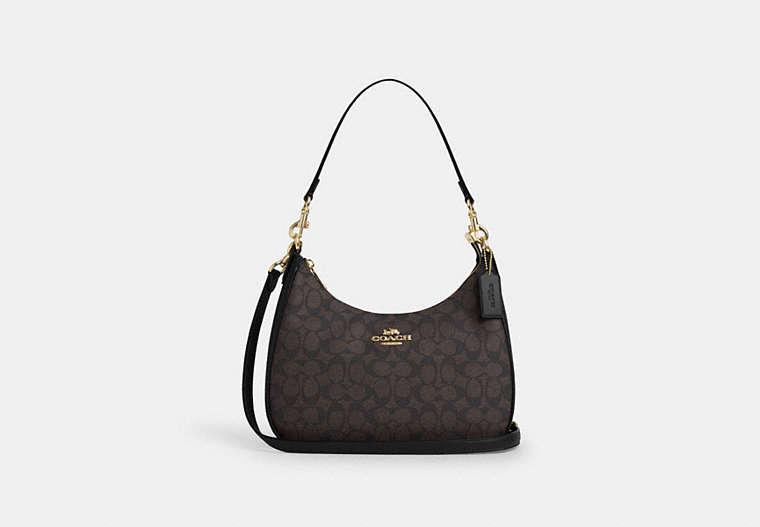 COACH Teri Hobo Bag in Black Lyst
