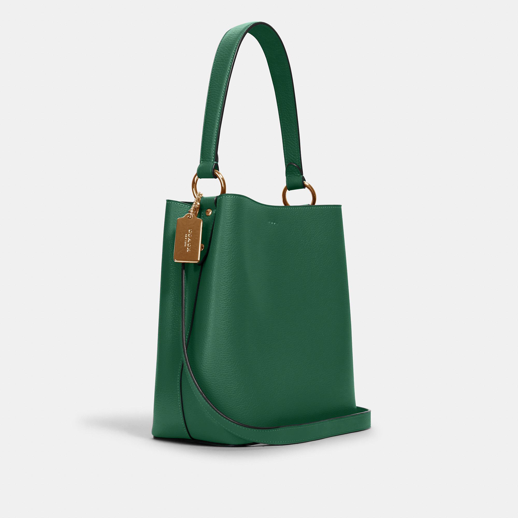 COACH Town Bucket Bag in Green | Lyst