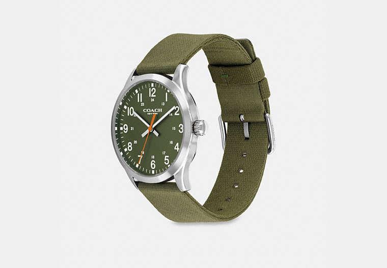 COACH Baxter Watch in Green for Men Lyst